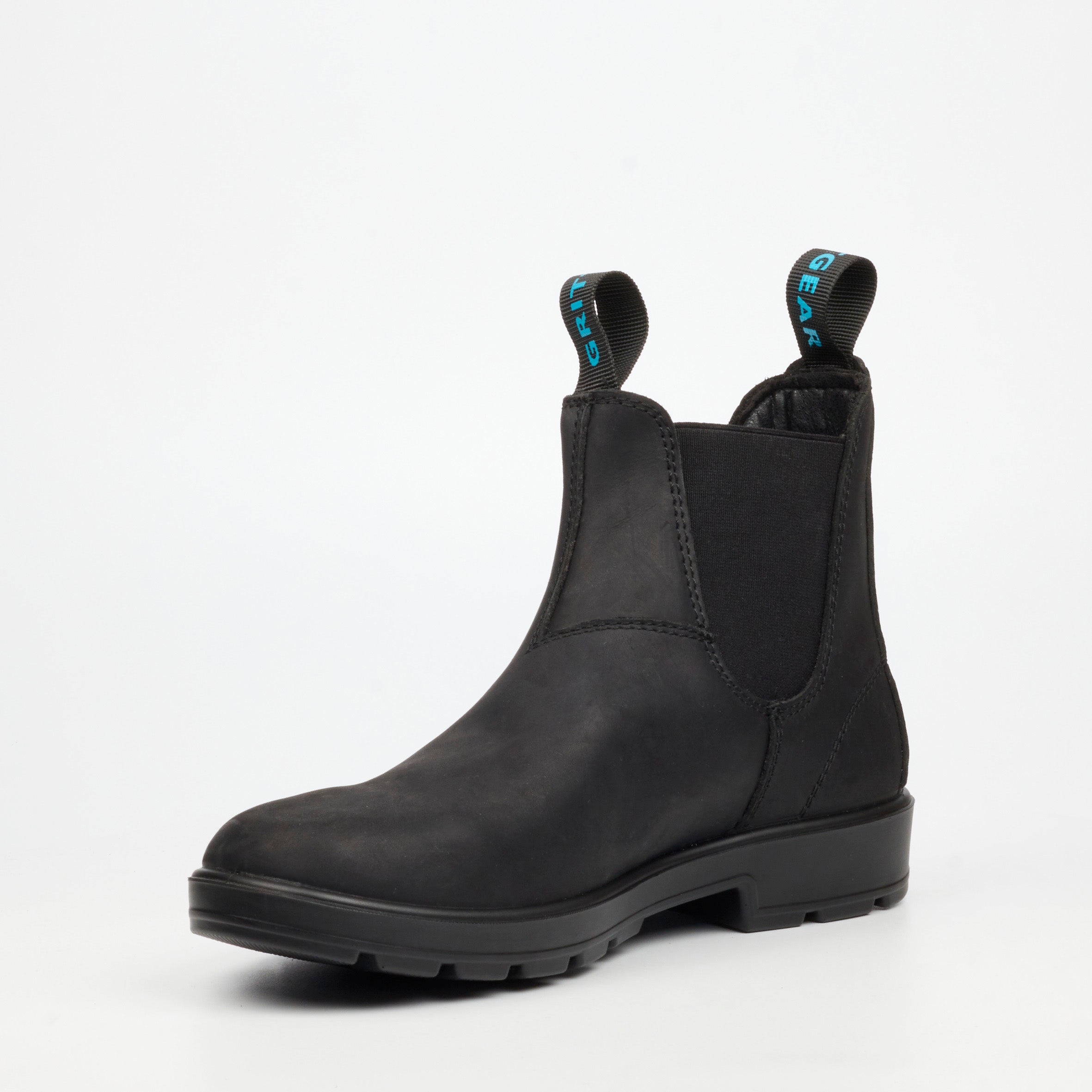 Grittgear Granite 1 Crazy Horse Leather Safety Boot - Black safety Grittgear