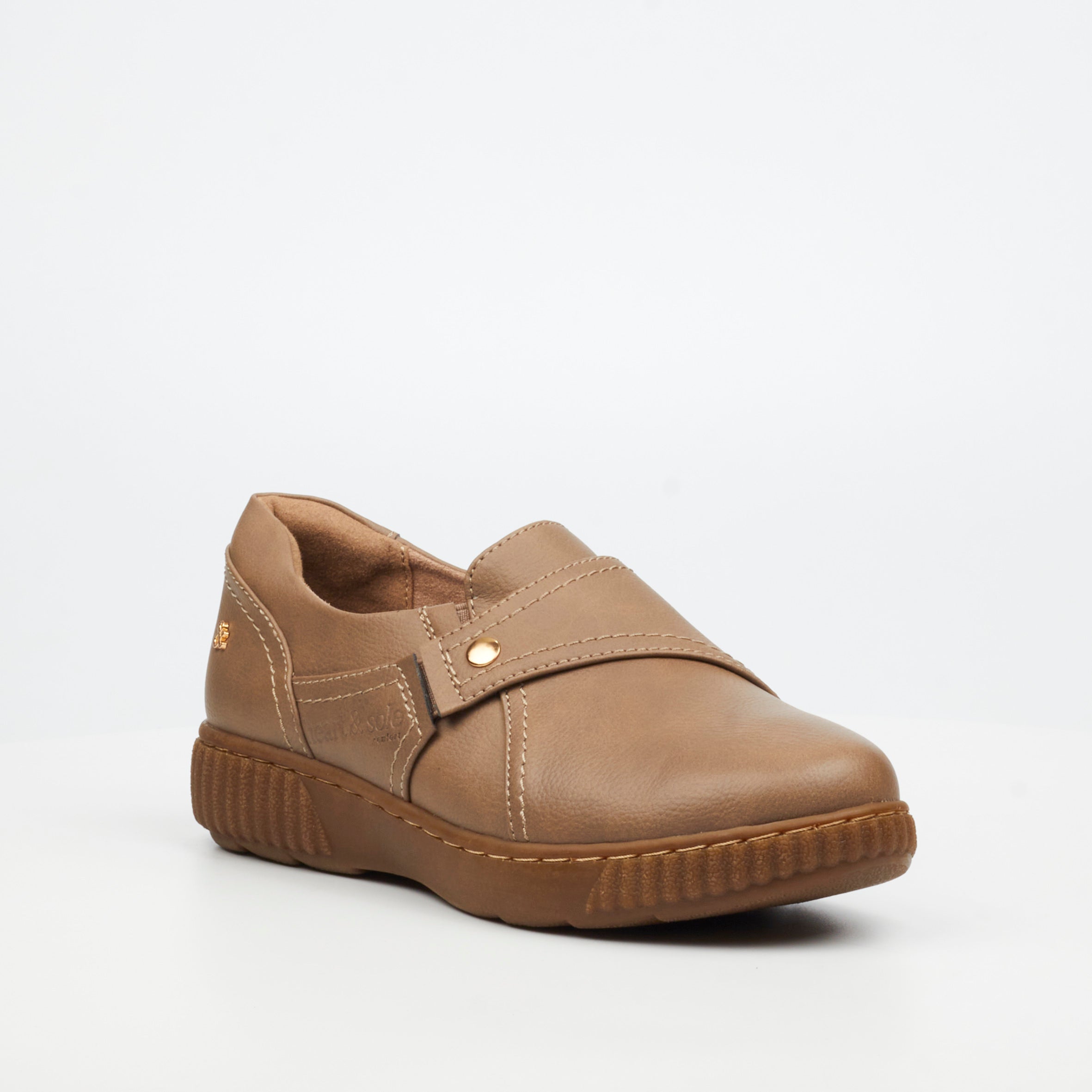 Heart & Sole Harmony 3 Shoe - Taupe footwear Heart & Sole