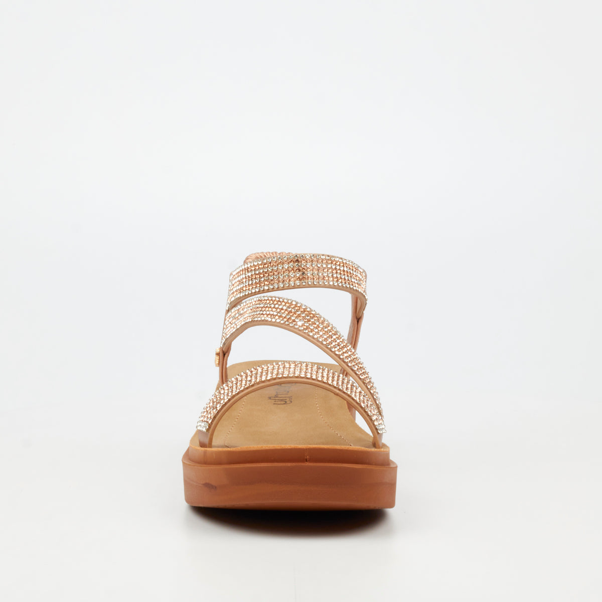 Butterfly Feet Holt 1 Flat Sandals - Rose Gold footwear Butterfly Feet