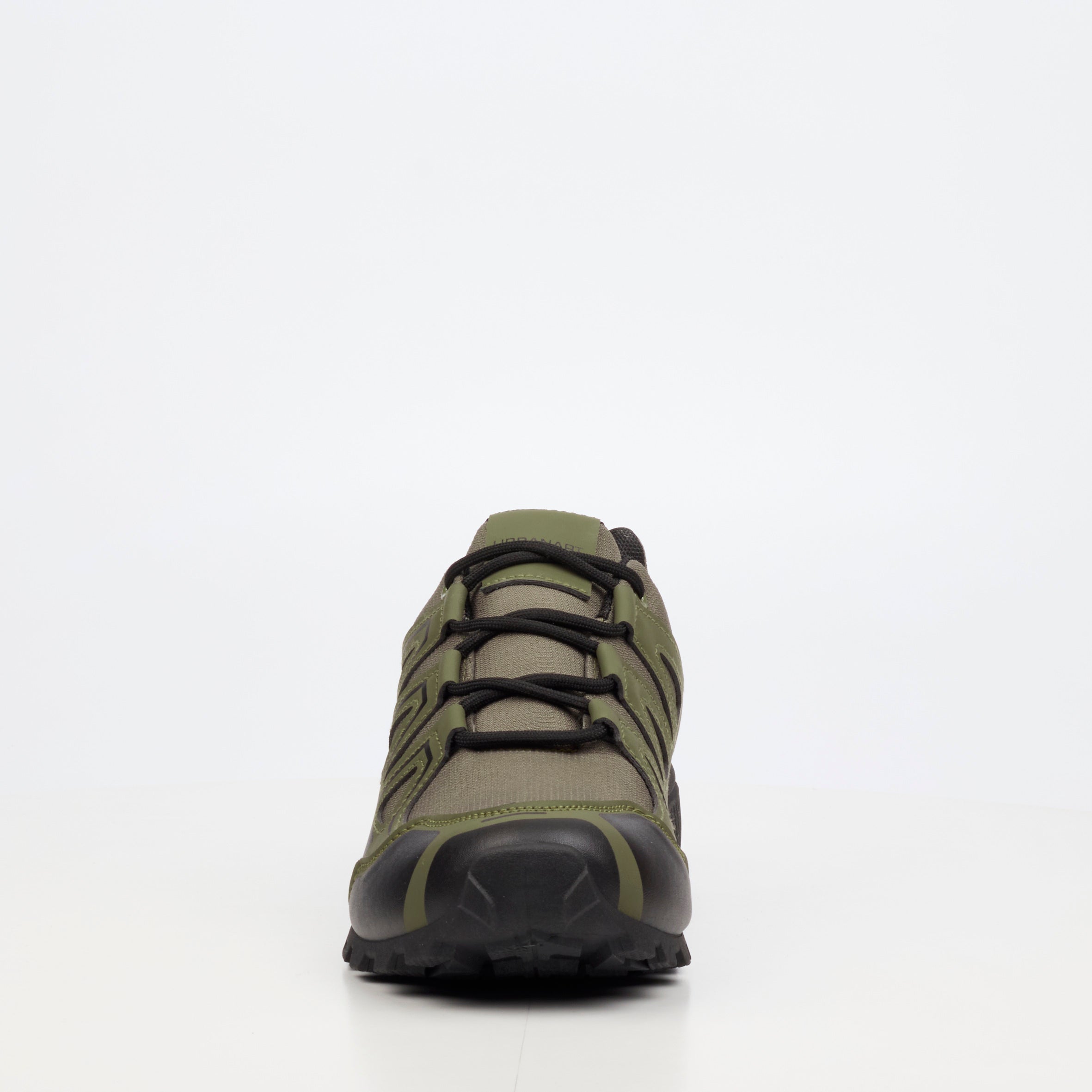 Urbanart Hyke 1 Mesh / Faux Wax Sneaker - Olive footwear Urbanart