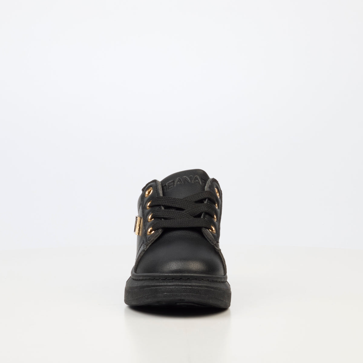 Urbanart Hype 26 Faux Leather Sneaker - Black (Kids)
