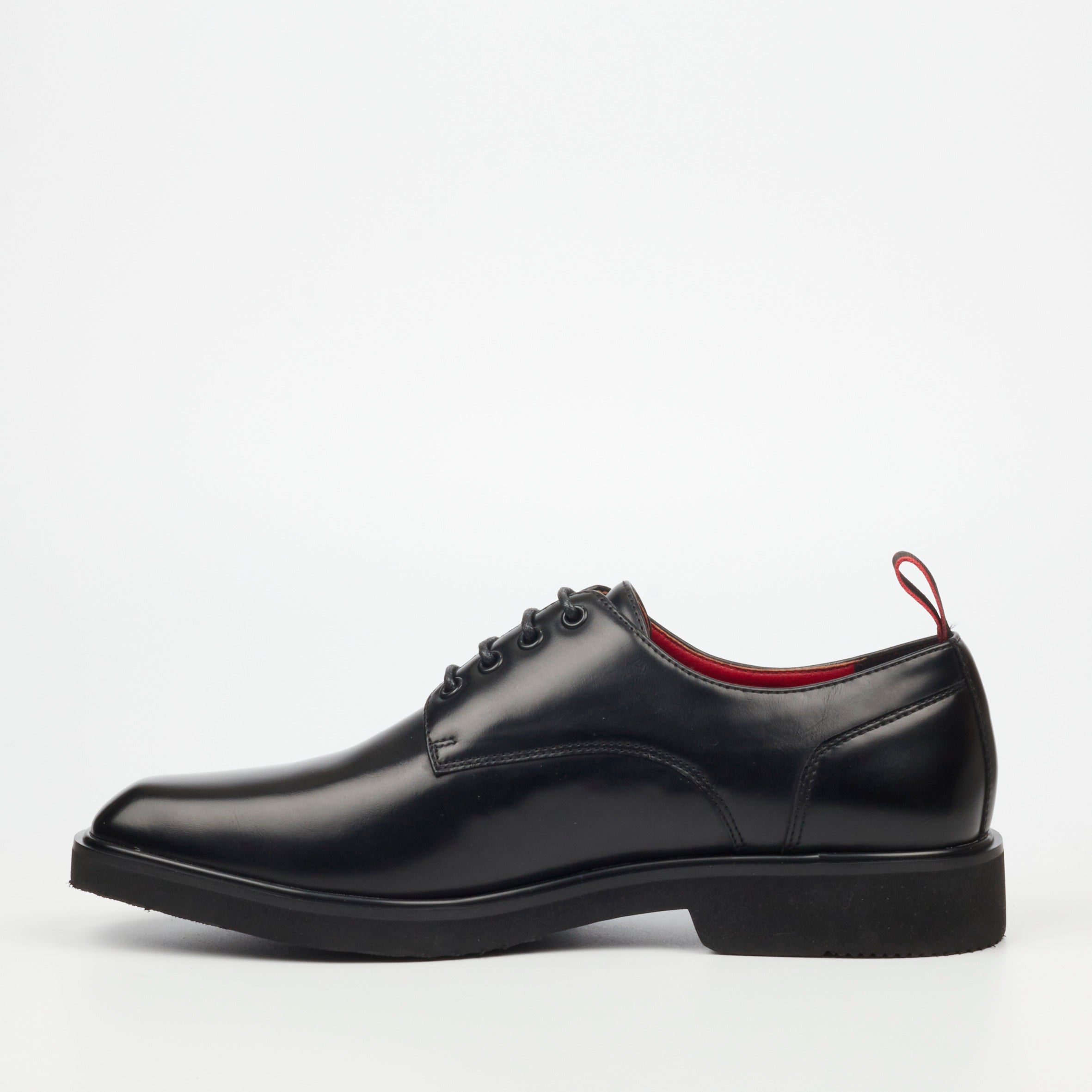 Mazerata Ilario 4 Faux Wax Shoe - Black footwear Mazerata