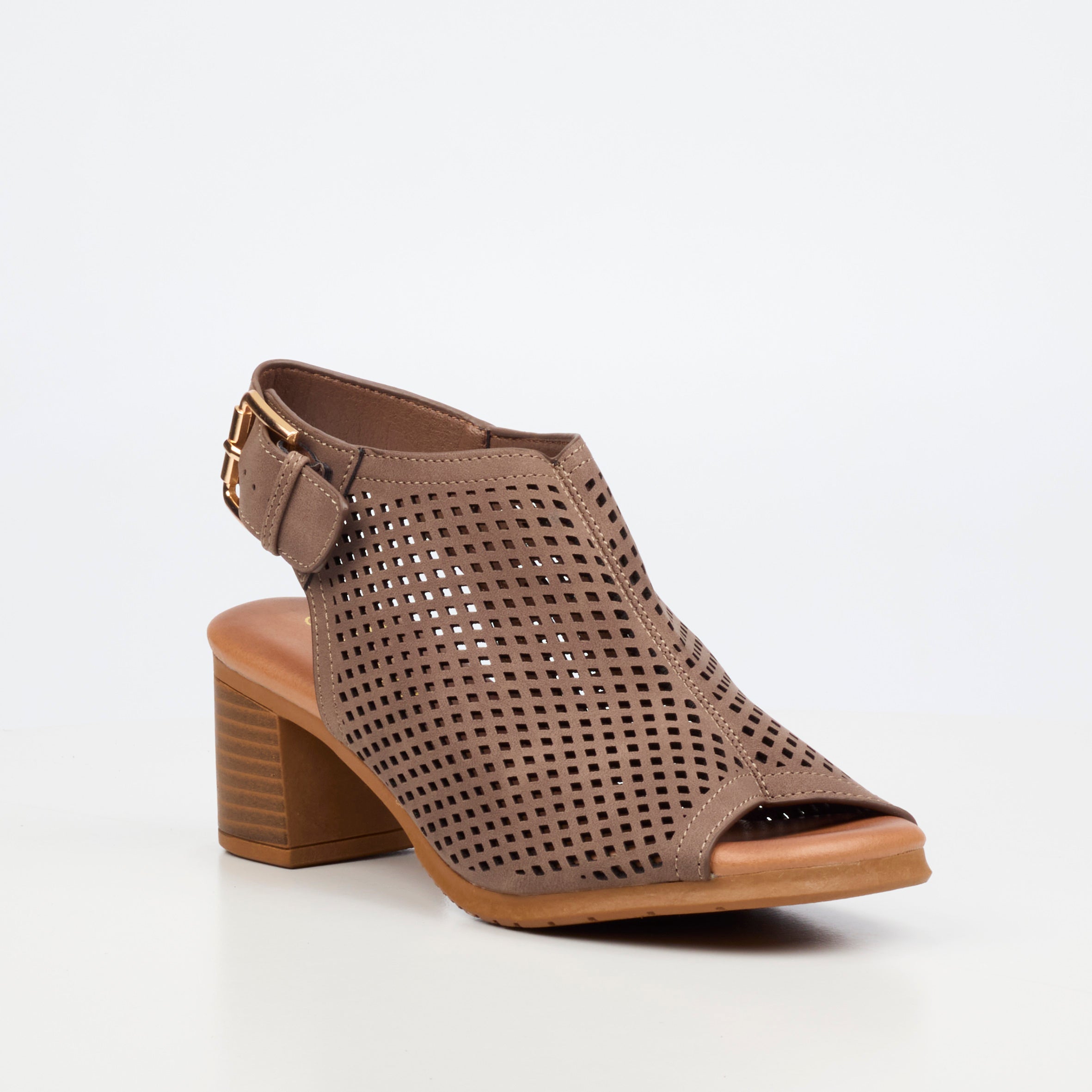 Butterfly Feet Indra 1 Heel - Chocolate footwear Butterfly Feet