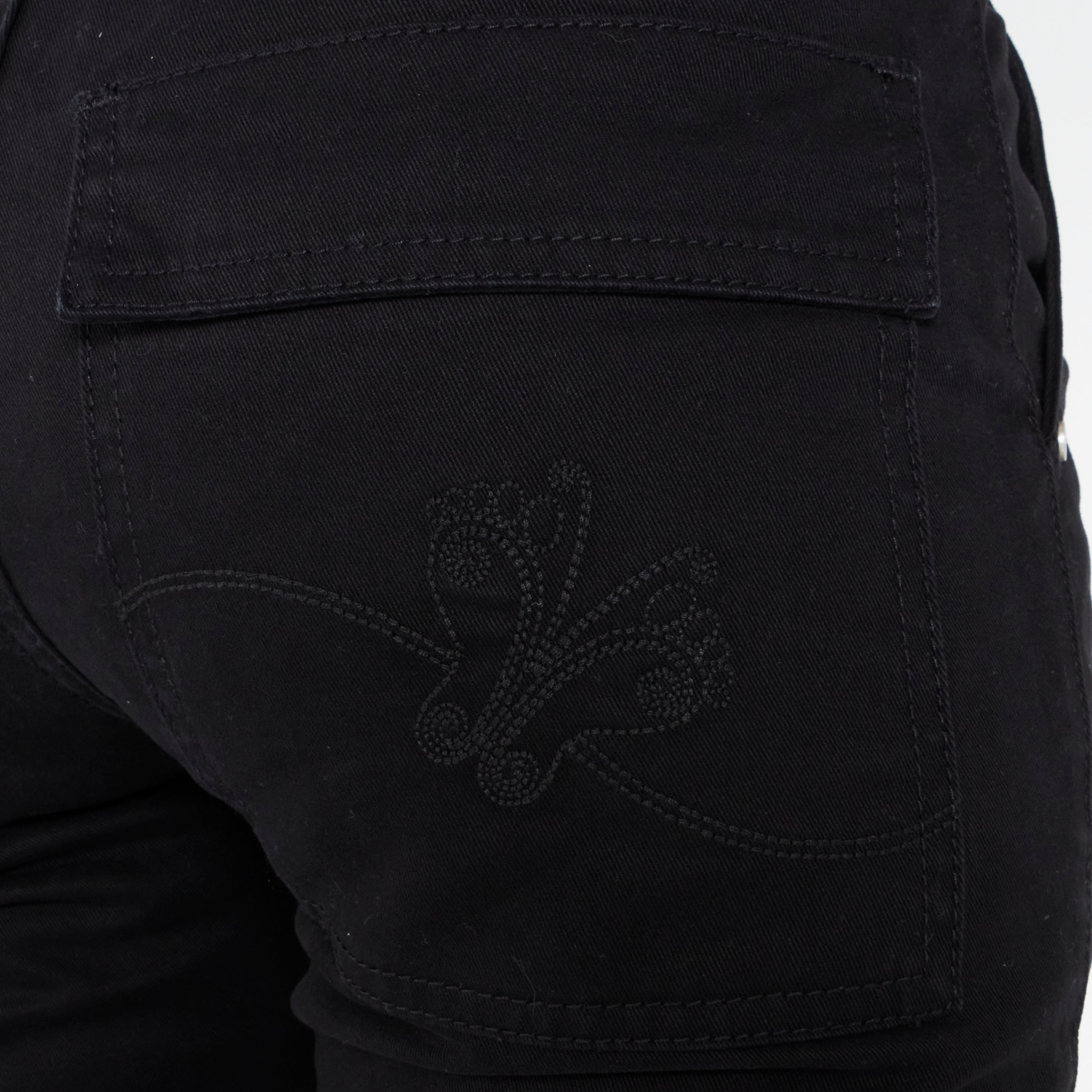 Butterfly Feet Izara 1 Jeans - Black apparel Butterfly Feet