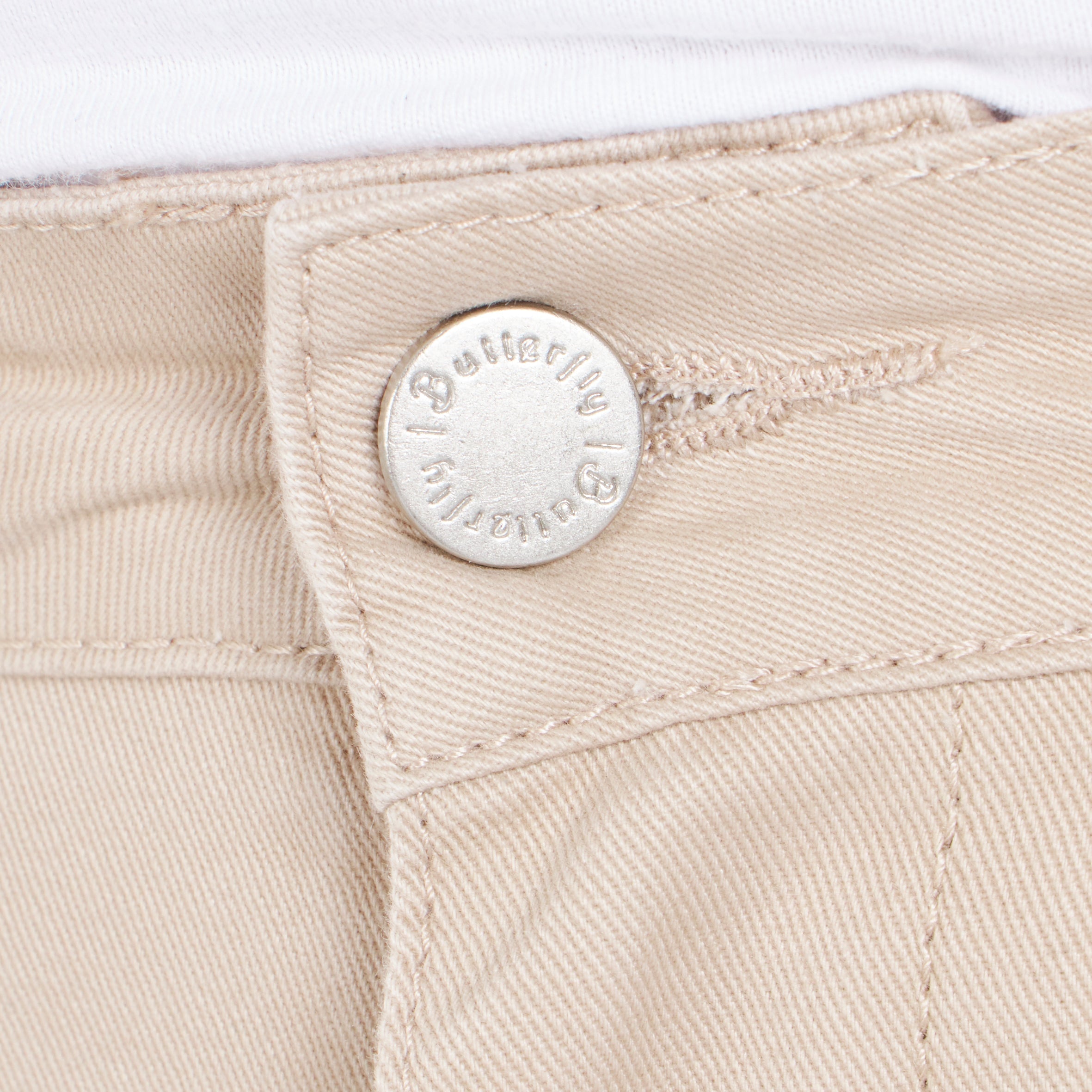 Butterfly Feet Izara 1 Jeans - Stone apparel Butterfly Feet