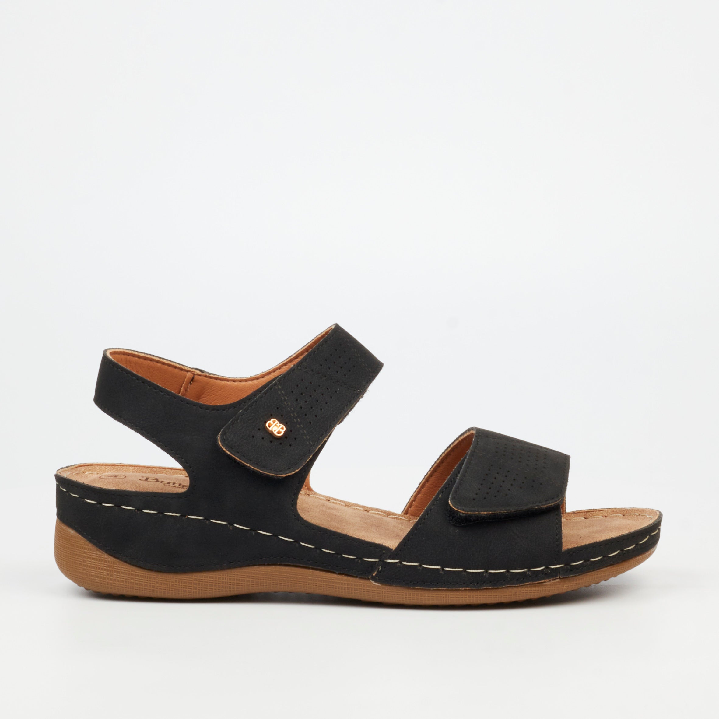 Butterfly Classics Janine 1 Wedge - Black footwear Butterfly Classics