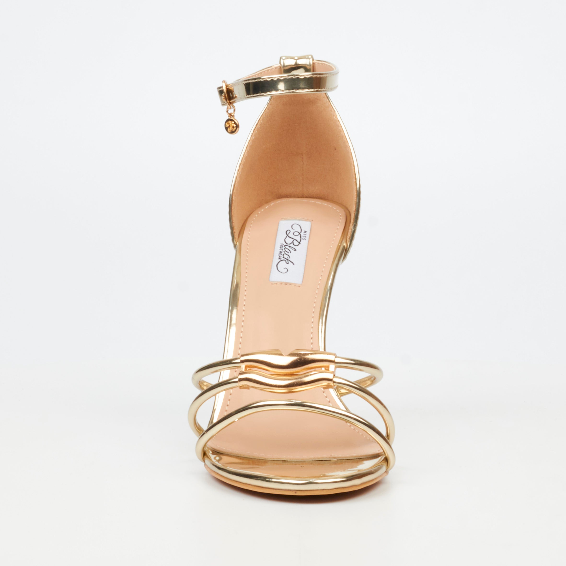 Miss Black Jazz 45 Heel - Gold footwear Miss Black