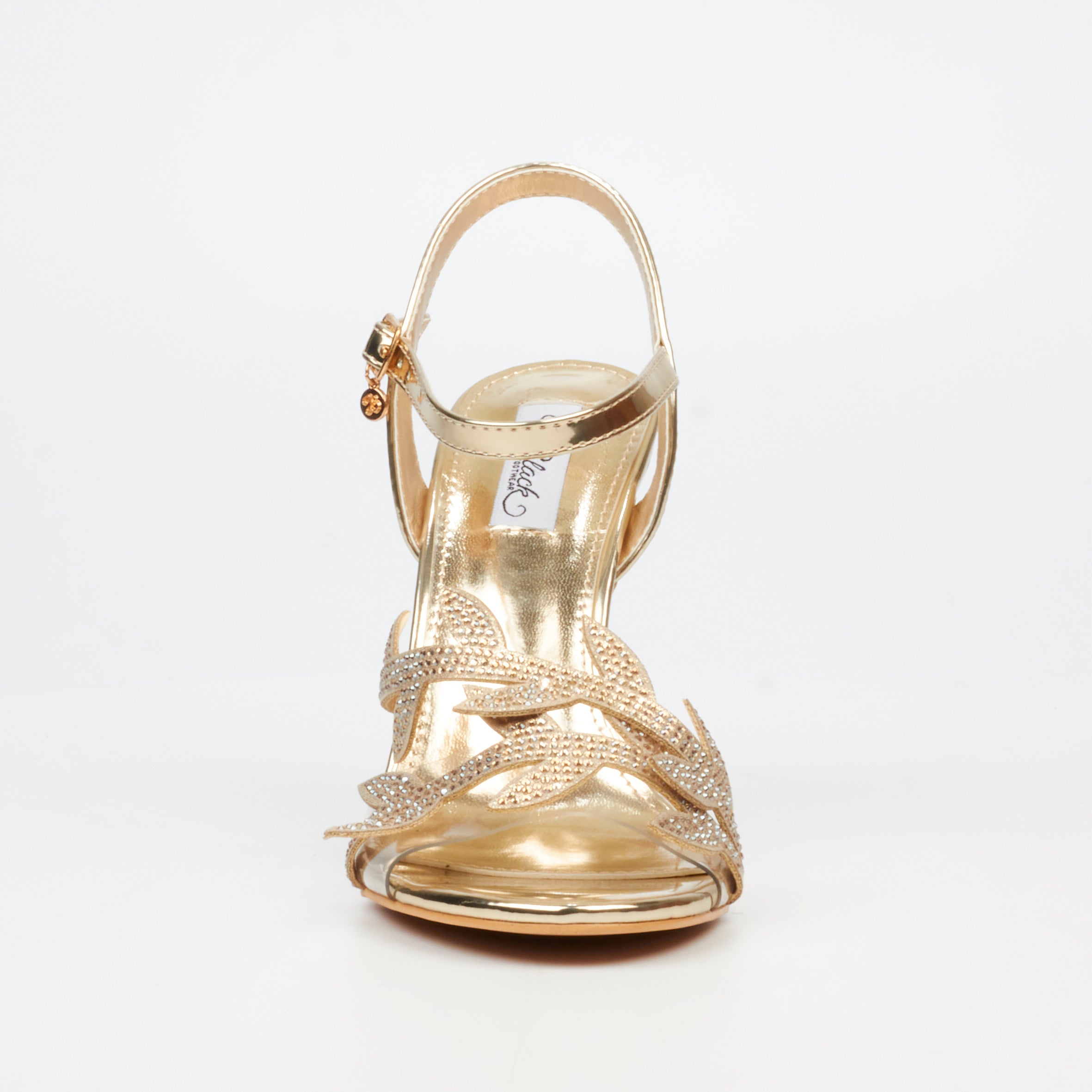 Miss Black Jazz 46 Heel - Gold footwear Miss Black