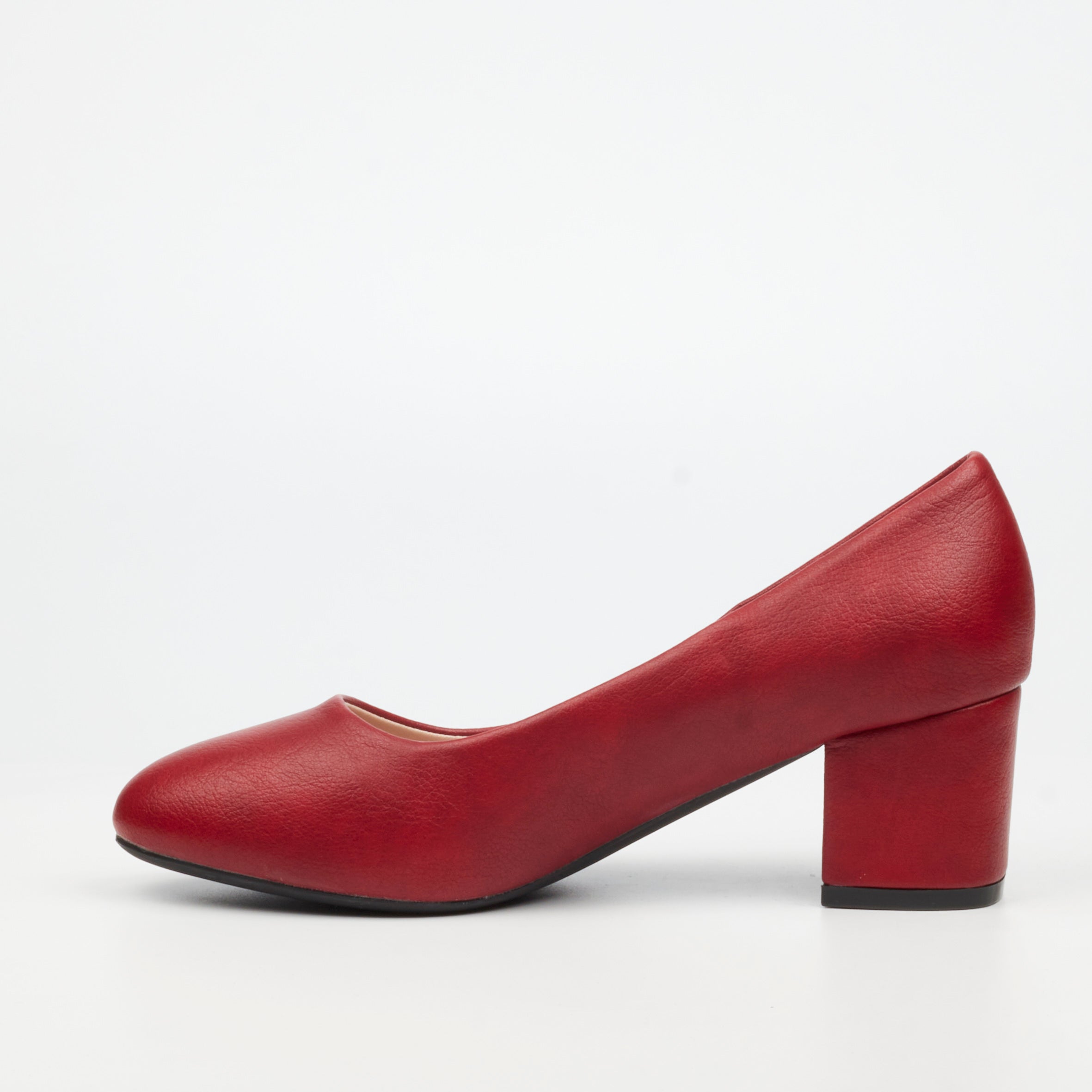 Butterfly Classics Joan 1 Faux Leather Low Courts - Red footwear Butterfly Classics