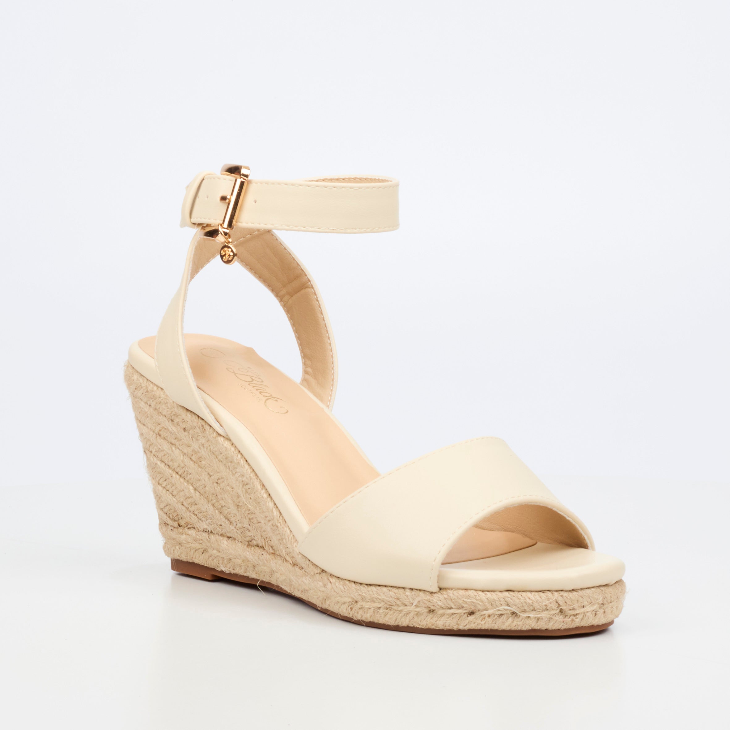 Miss Black Jojo 8 Wedge - Natural footwear Miss Black