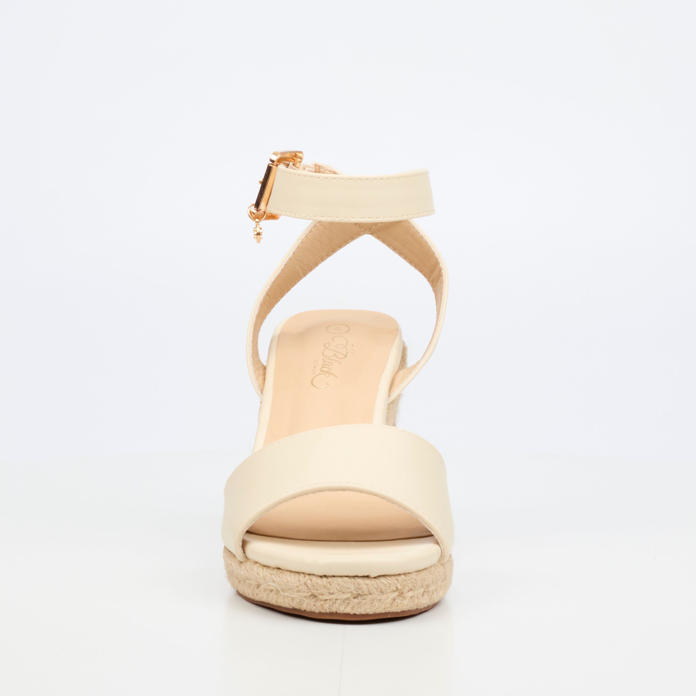 Miss Black Jojo 8 Wedge - Natural footwear Miss Black
