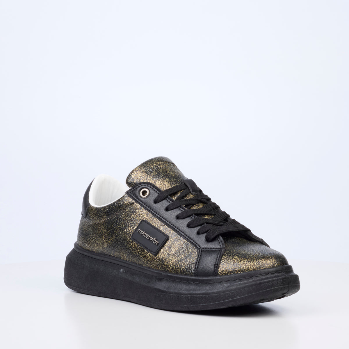 Mazerata Kelvis 5 Faux Wax / Print - Black