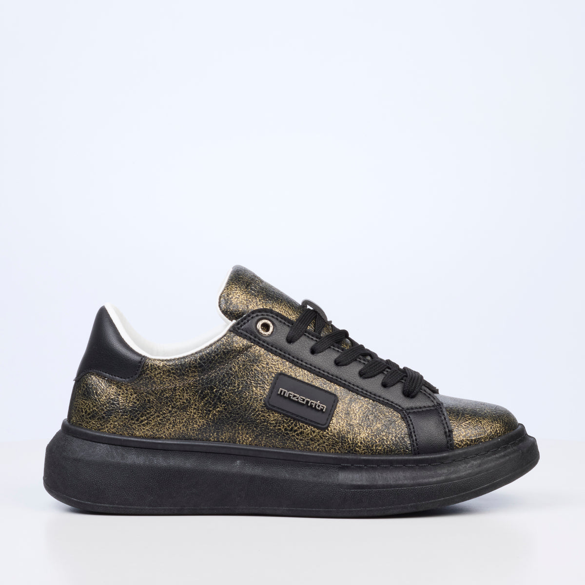 Mazerata Kelvis 5 Faux Wax / Print - Black