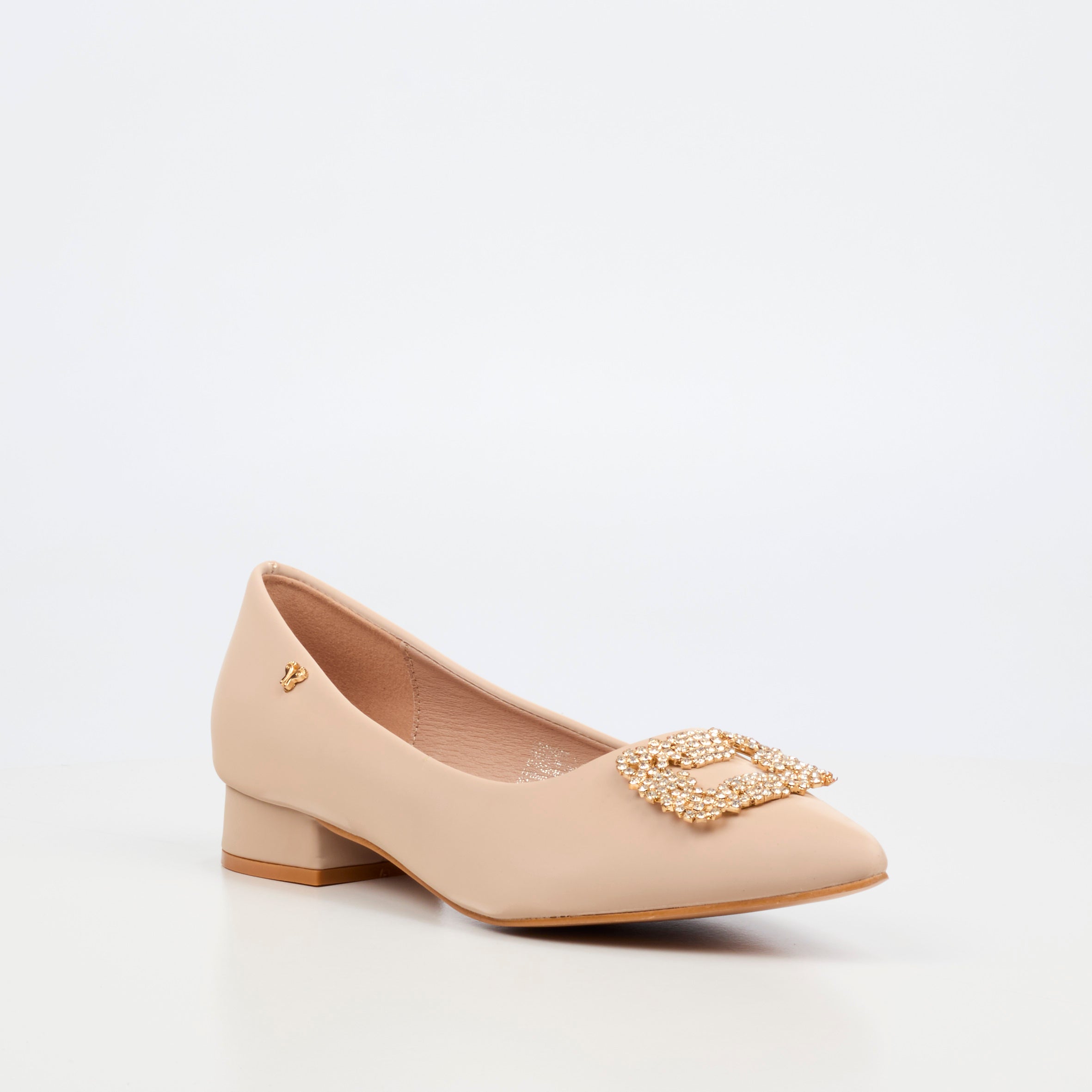 Butterfly Feet Leonore 1 Court - Nude footwear Butterfly Feet