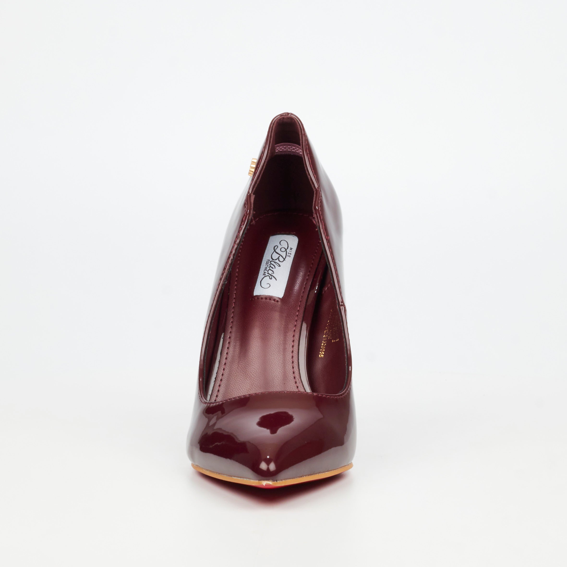 Miss Black Lola 1 Court - Plum footwear Miss Black