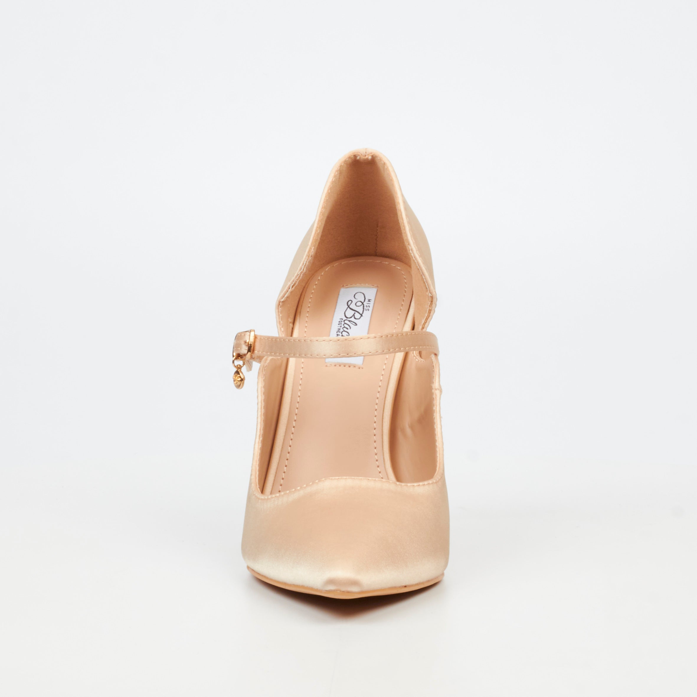 Miss Black Lola 67 Court - Champagne footwear Miss Black
