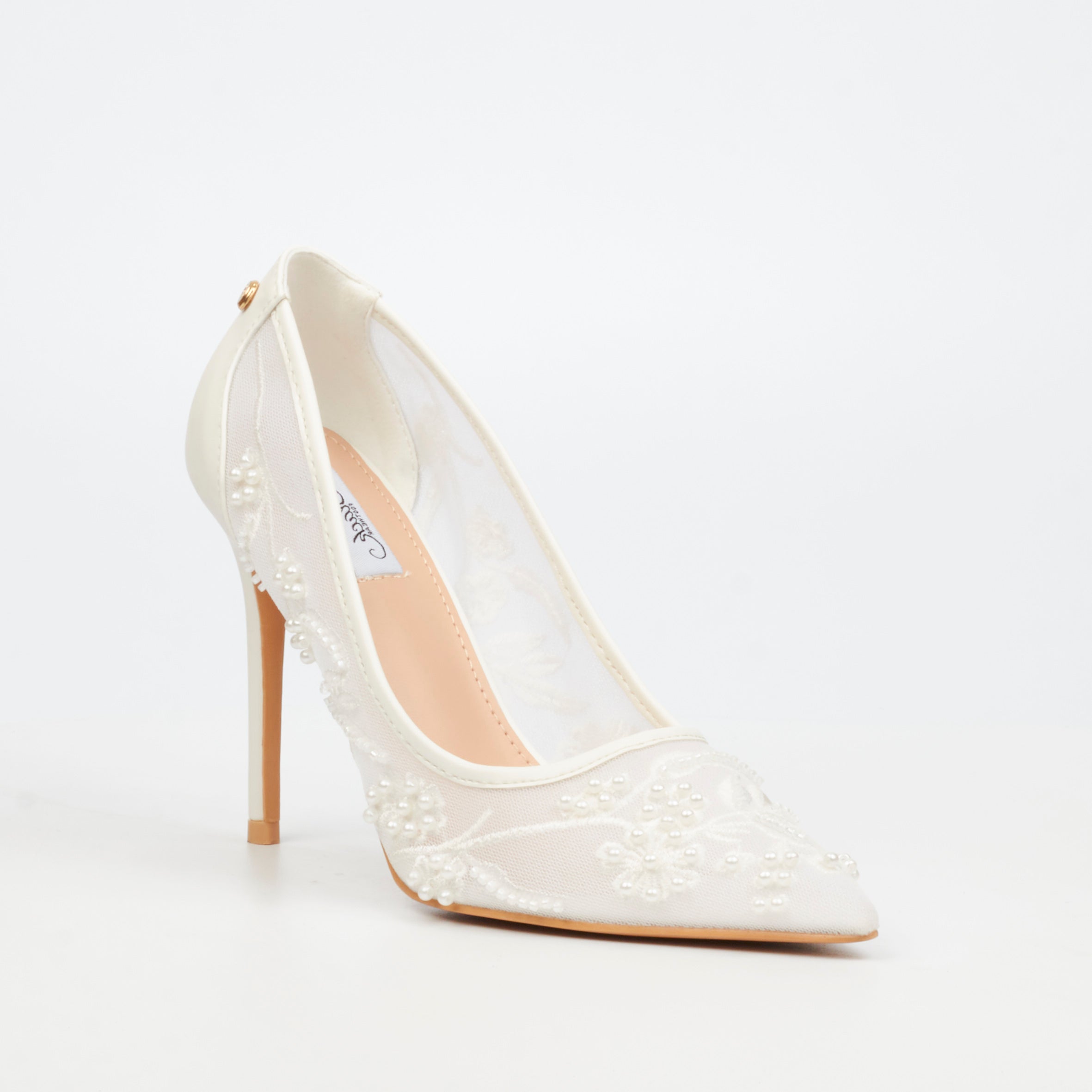 Miss Black Lola 71 Court - White footwear Miss Black