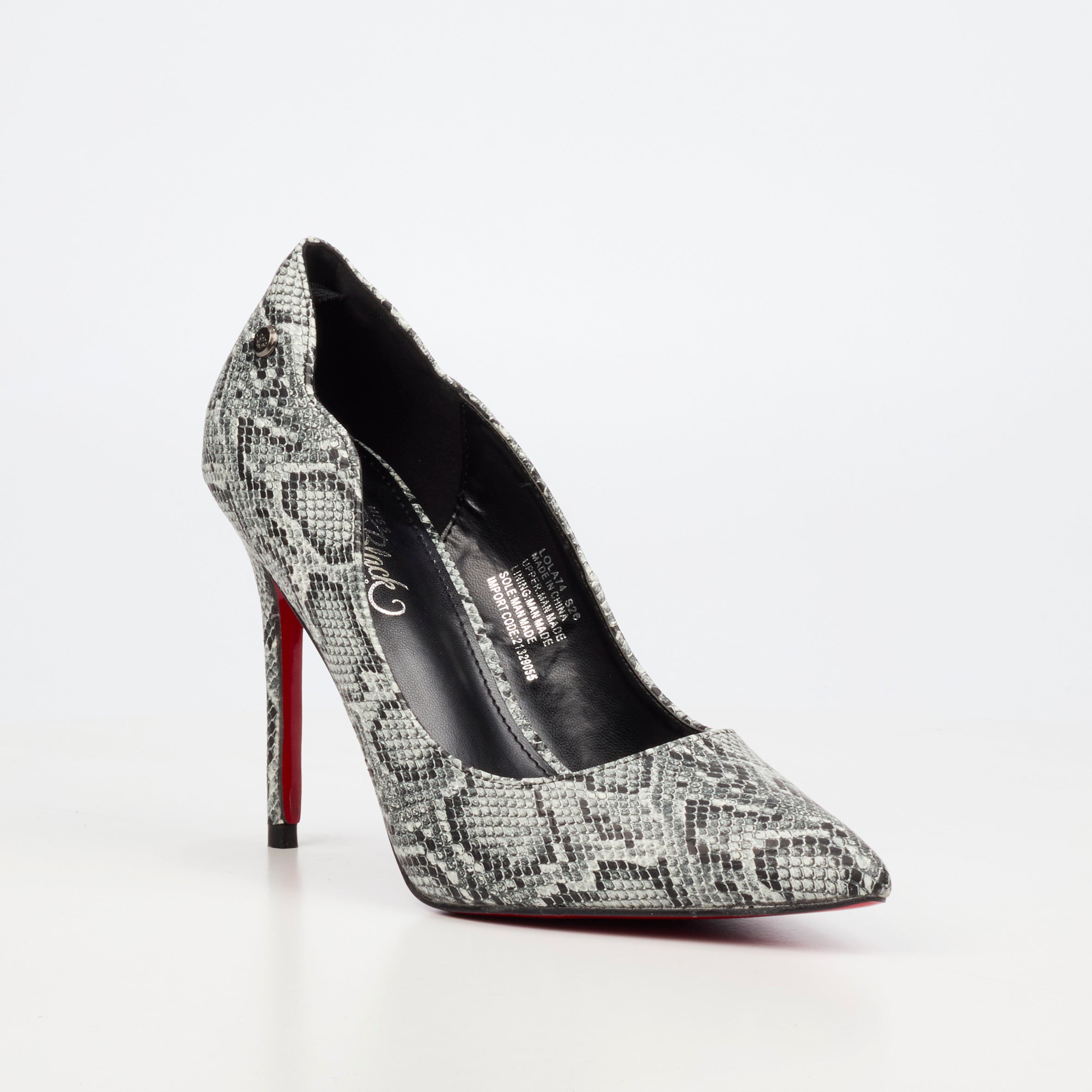 Miss Black Lola 74 Court - Black footwear Miss Black