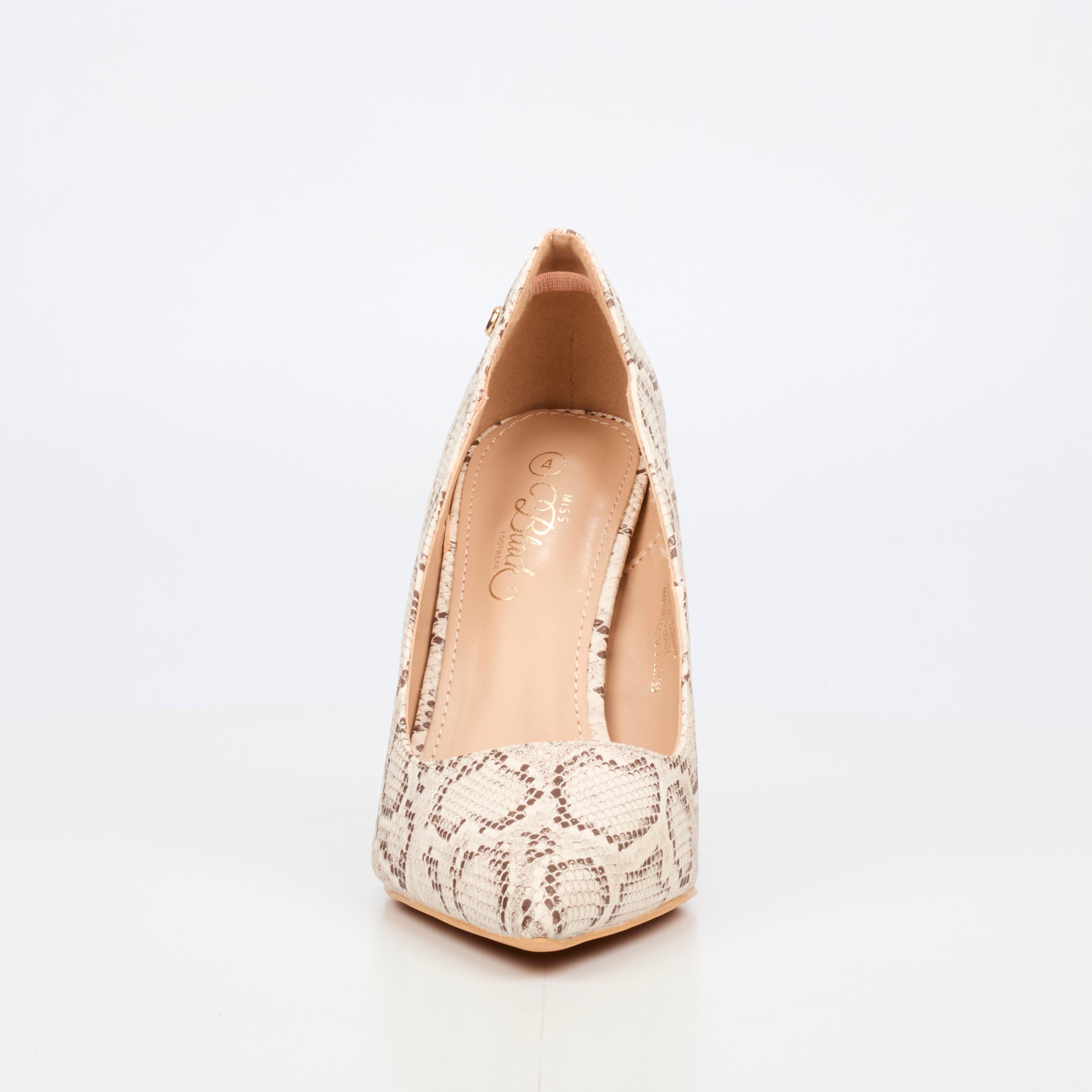 Miss Black Lola 74 Court - Natural footwear Miss Black