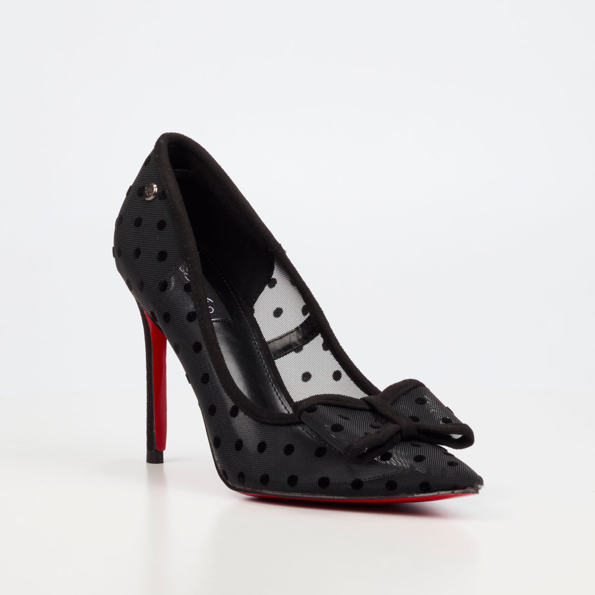 Miss Black Lola 75 Court - Black footwear Miss Black