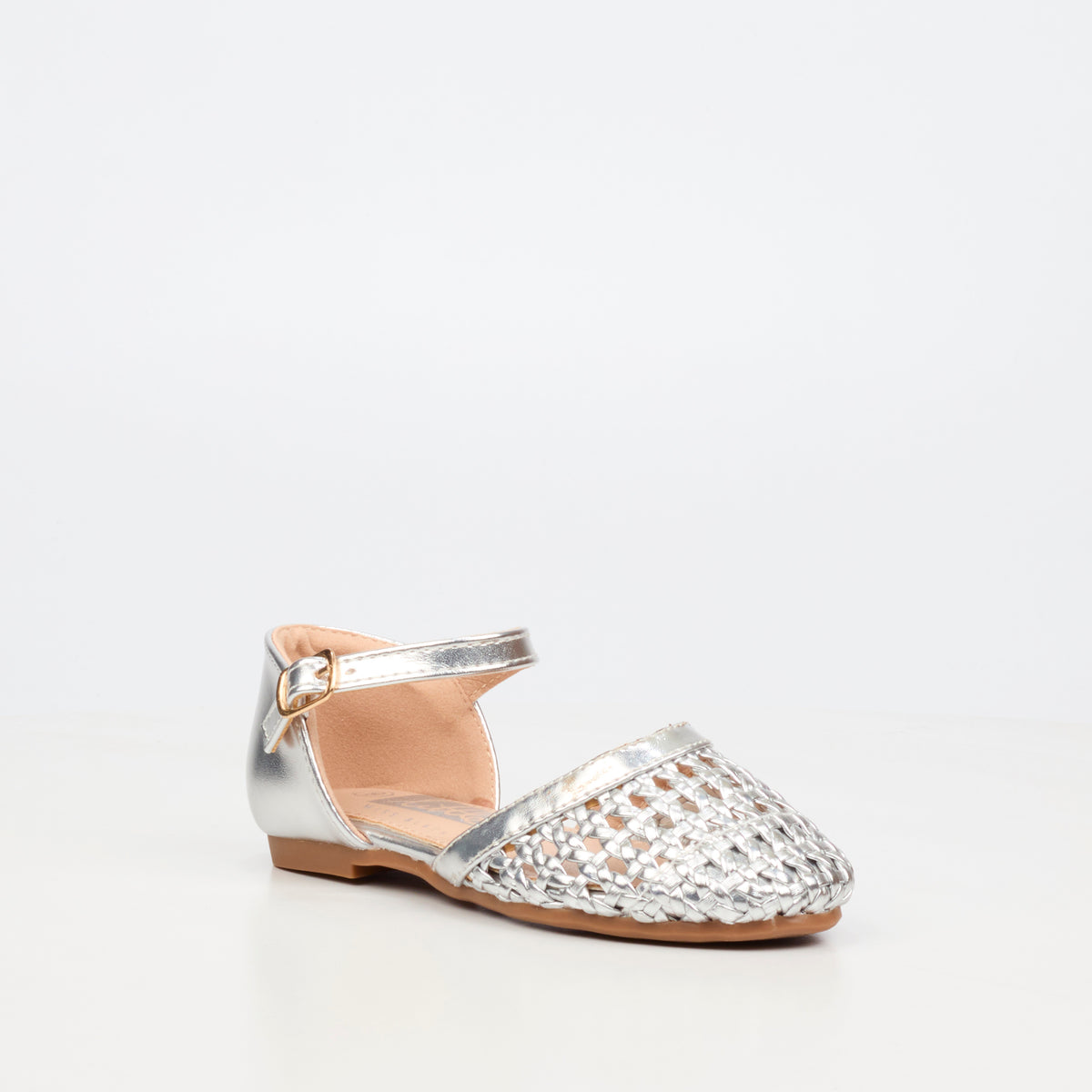 Little Miss Black Lovely 2 Pump - Silver footwear Little Miss Black
