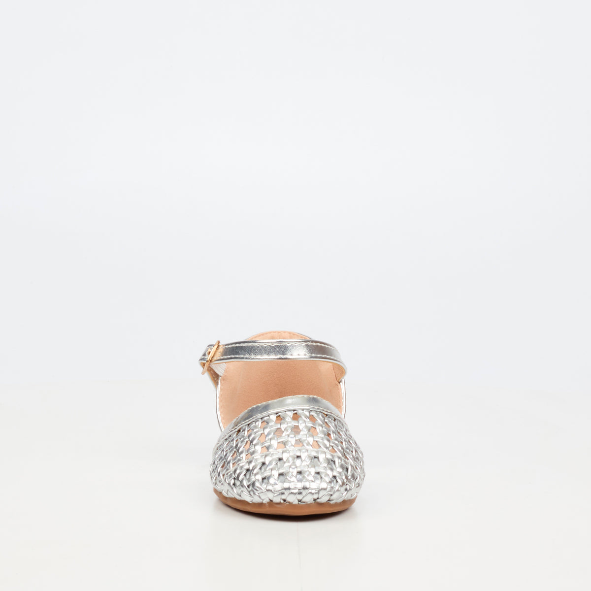 Little Miss Black Lovely 2 Pump - Silver footwear Little Miss Black