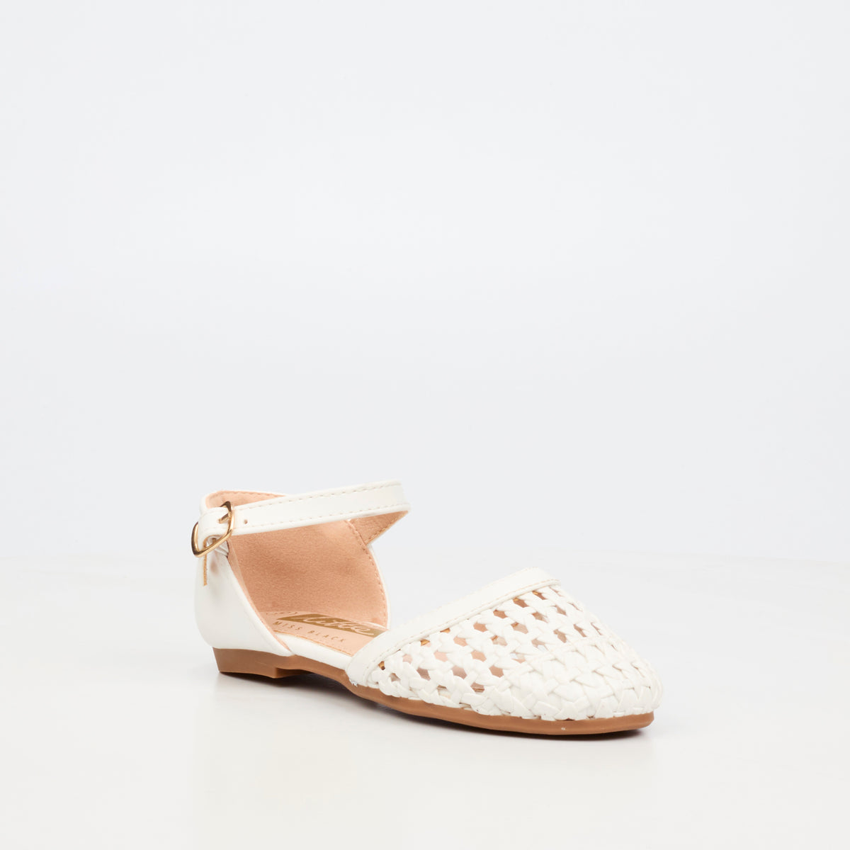 Little Miss Black Lovely 2 Pump - White footwear Little Miss Black