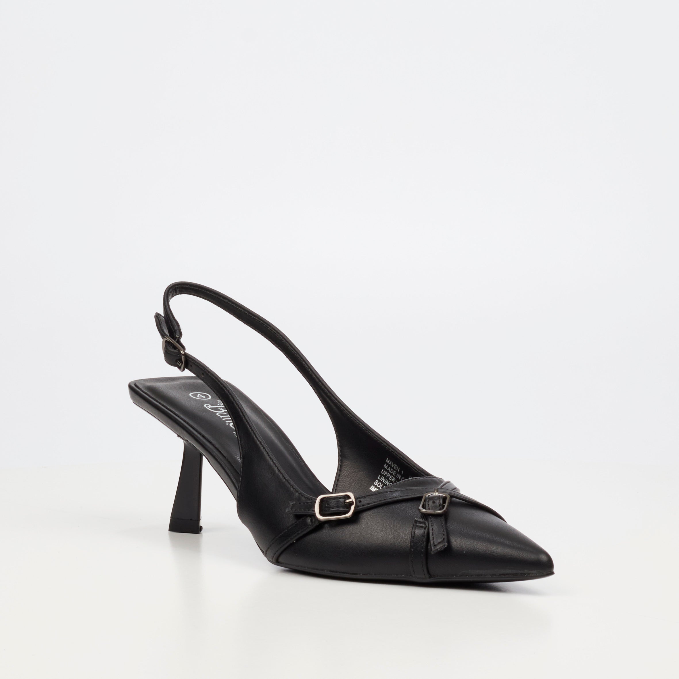 Butterfly Feet Maven 1 Heel - Black footwear Butterfly Feet