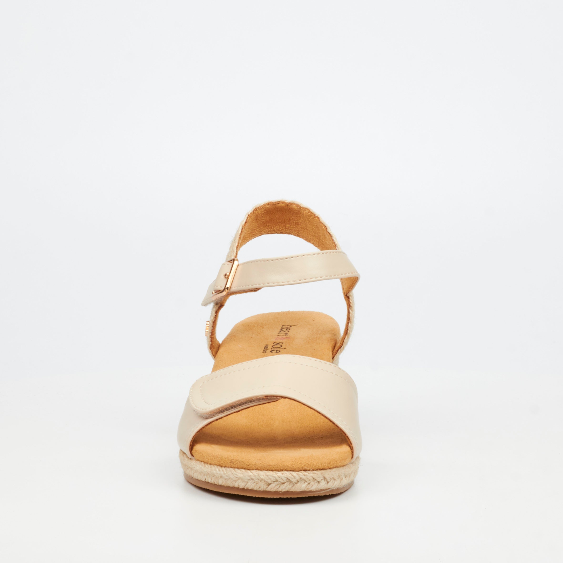 Heart & Sole Meraldi 2 Wedge - Natural footwear Heart & Sole