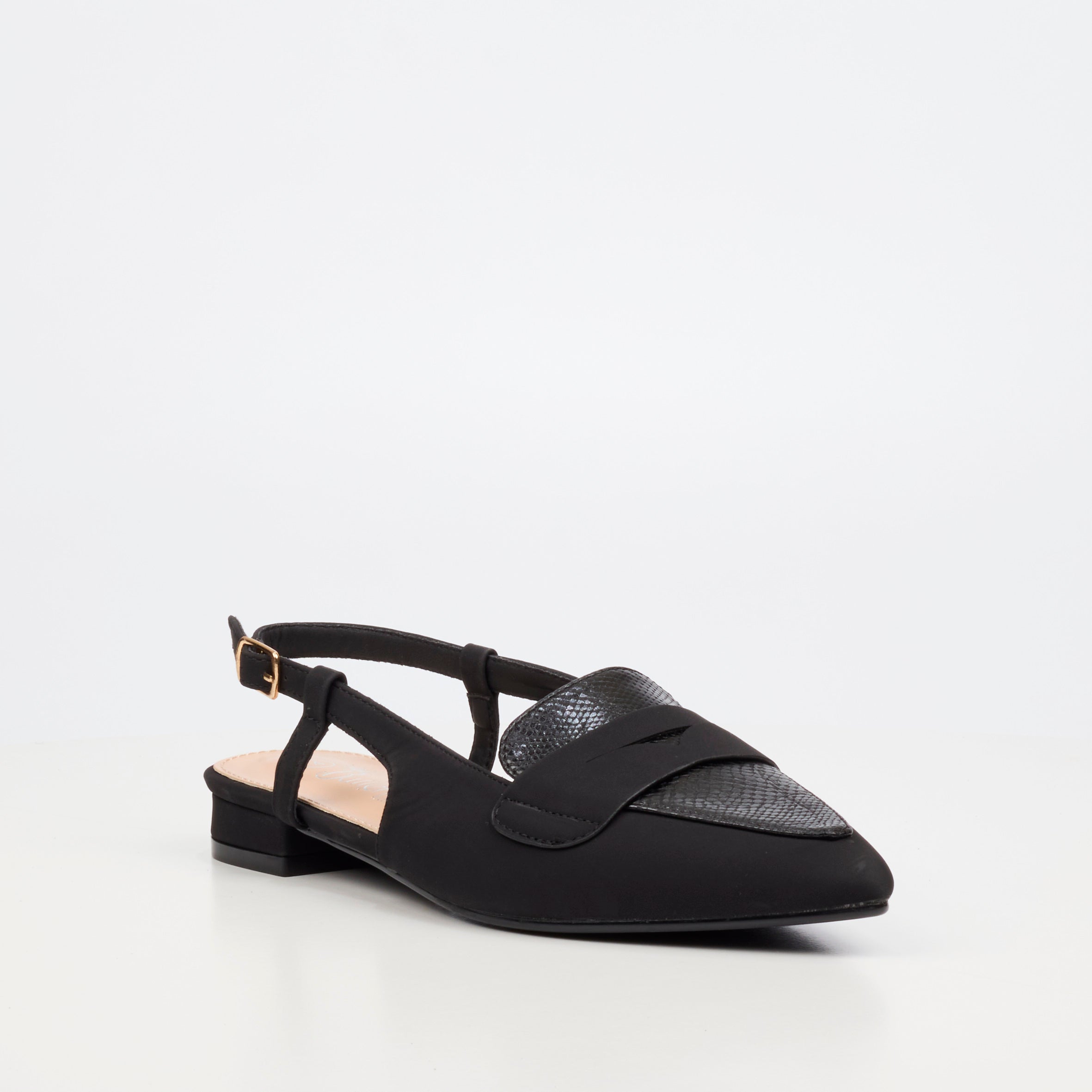 Butterfly Feet Monte 1 Heel - Black footwear Butterfly Feet