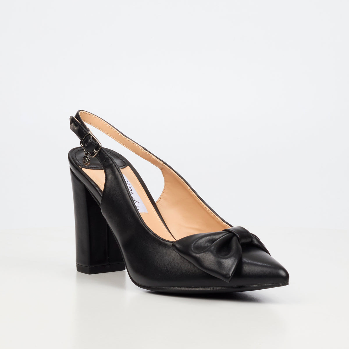Miss Black Narissa 1 High Courts - Black footwear Miss Black