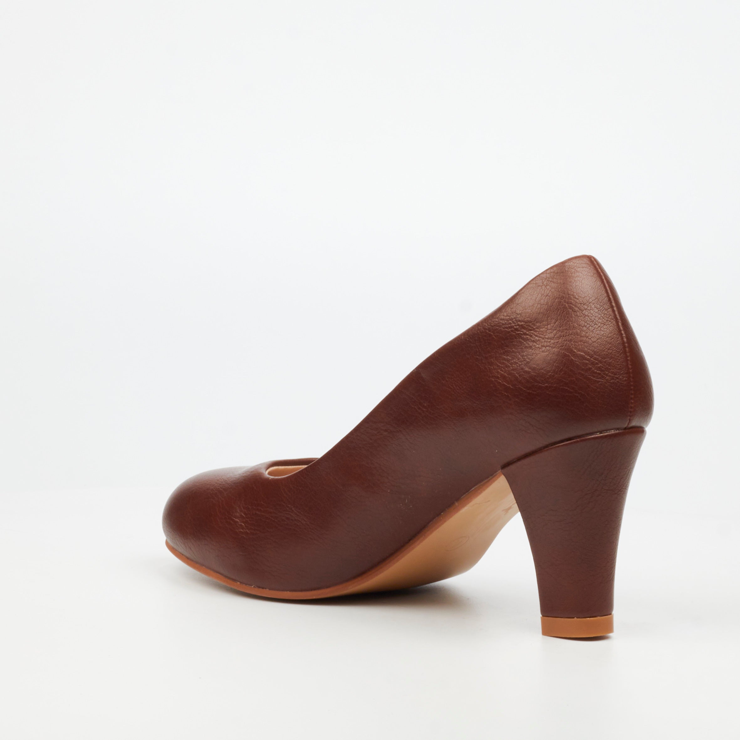 Butterfly Classics Nerina 1 Faux Leather High Courts - Tan footwear Butterfly Classics