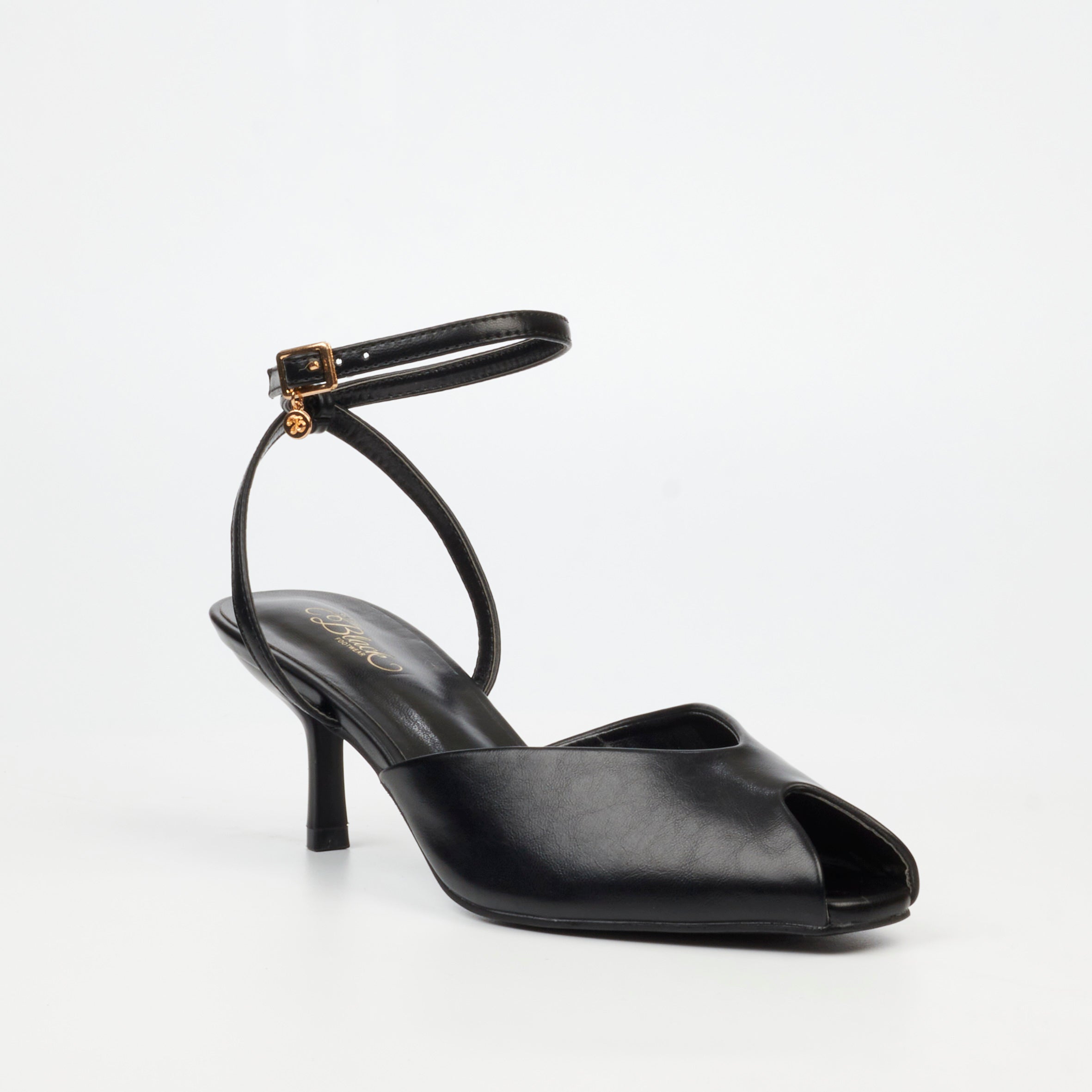 Miss Black Nila 1 Heel - Black footwear Miss Black
