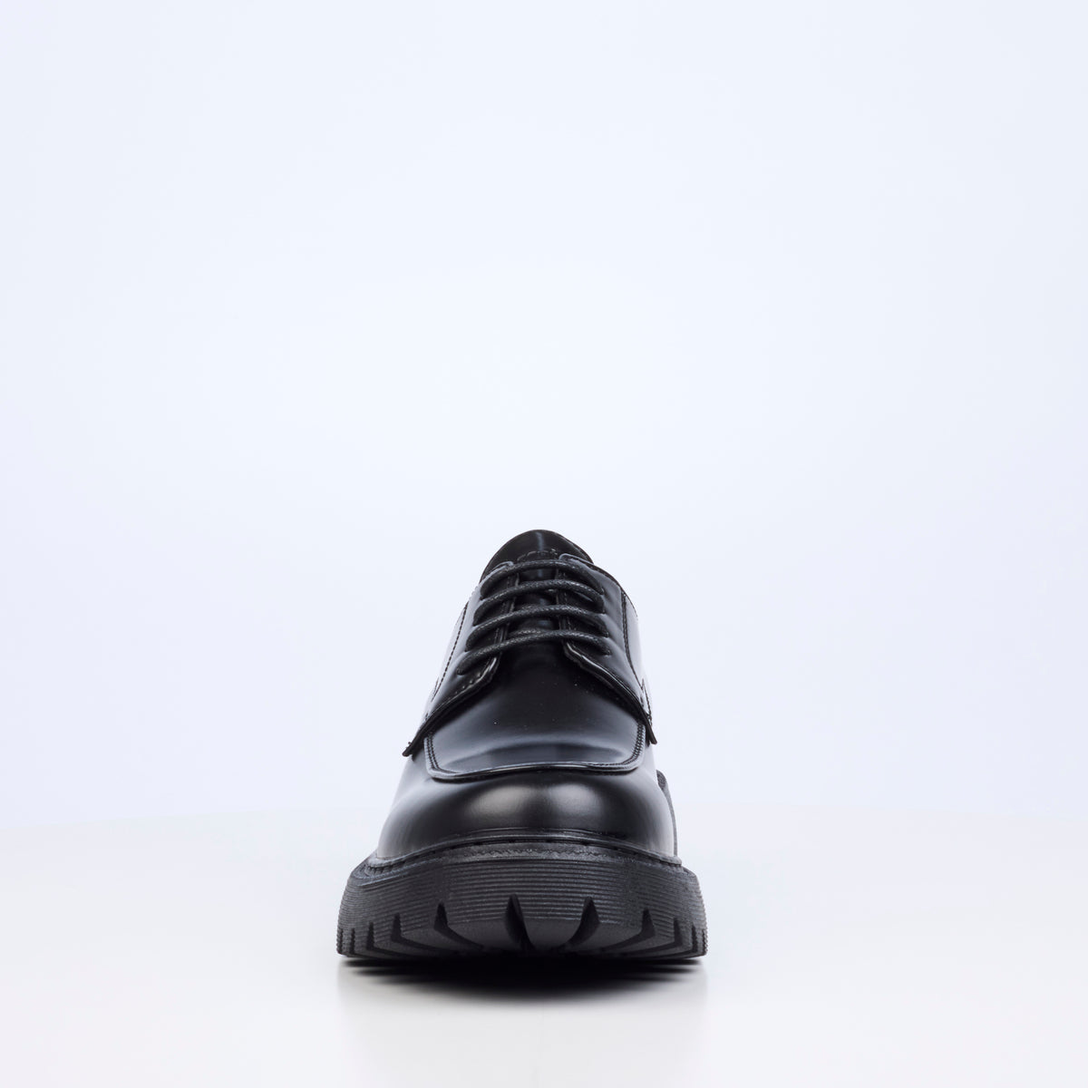 Mazerata Novak 4 Faux Wax Shoe - Black footwear Mazerata