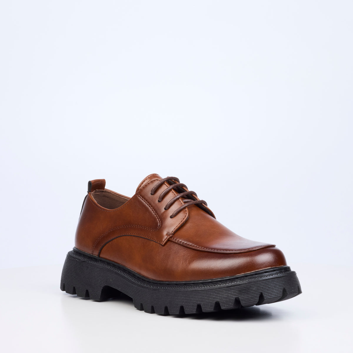 Mazerata Novak 4 Faux Wax Shoe - Chocolate footwear Mazerata