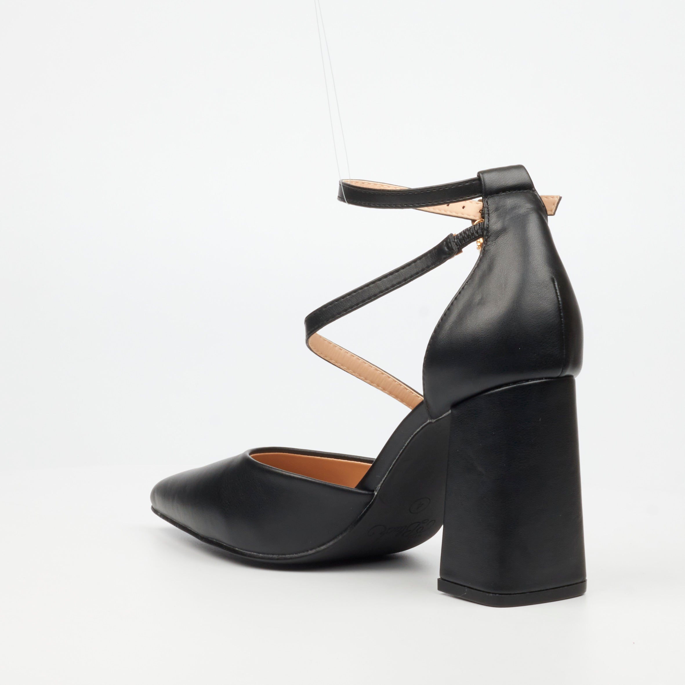 Miss Black Novi 2 Court - Black footwear Miss Black