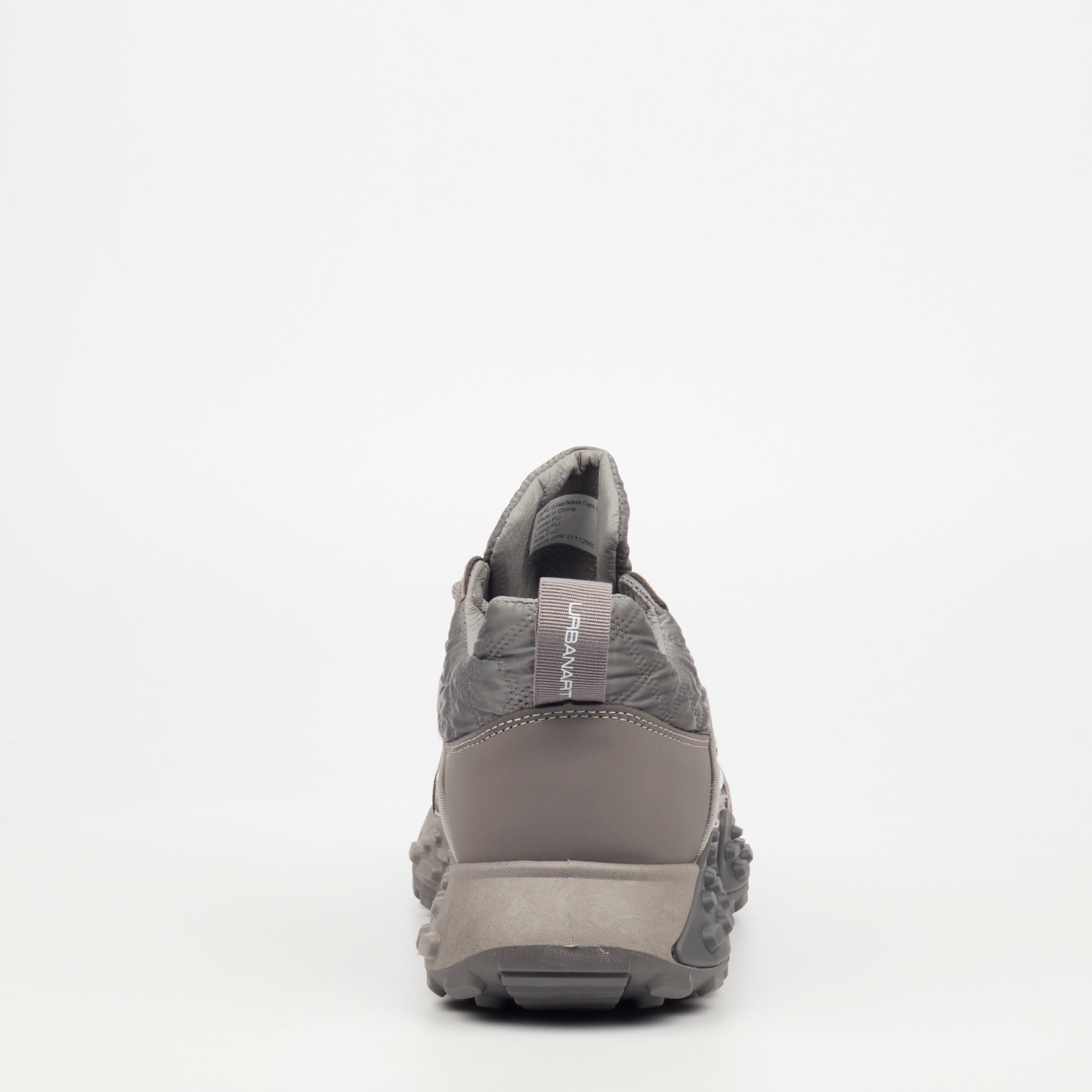 Urbanart Palaid 13 Faux Nubuck / Lycra - Grey footwear UBRT