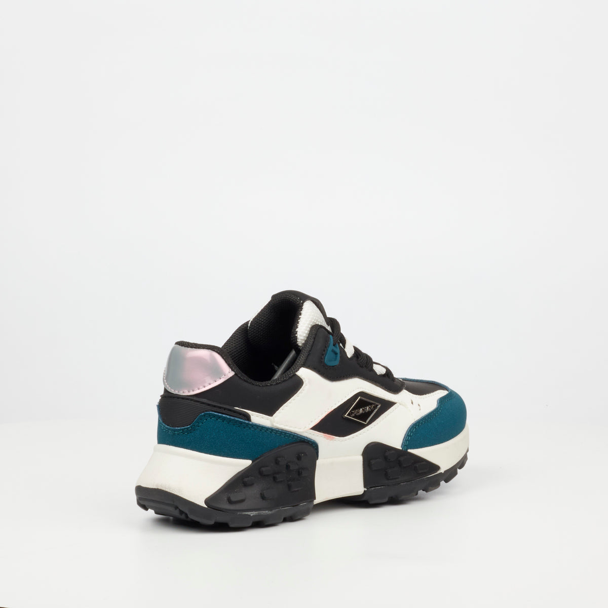 Urbanart Palaid 19 Faux Wax / Faux Suede Sneaker - Black (Kids)
