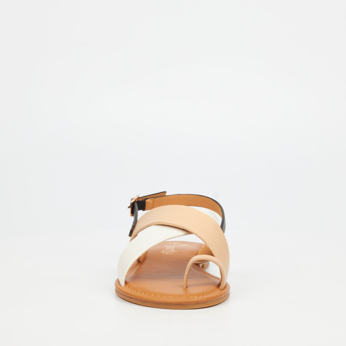 Butterfly Feet Palms 2 Flat Sandals - Taupe footwear Butterfly Feet
