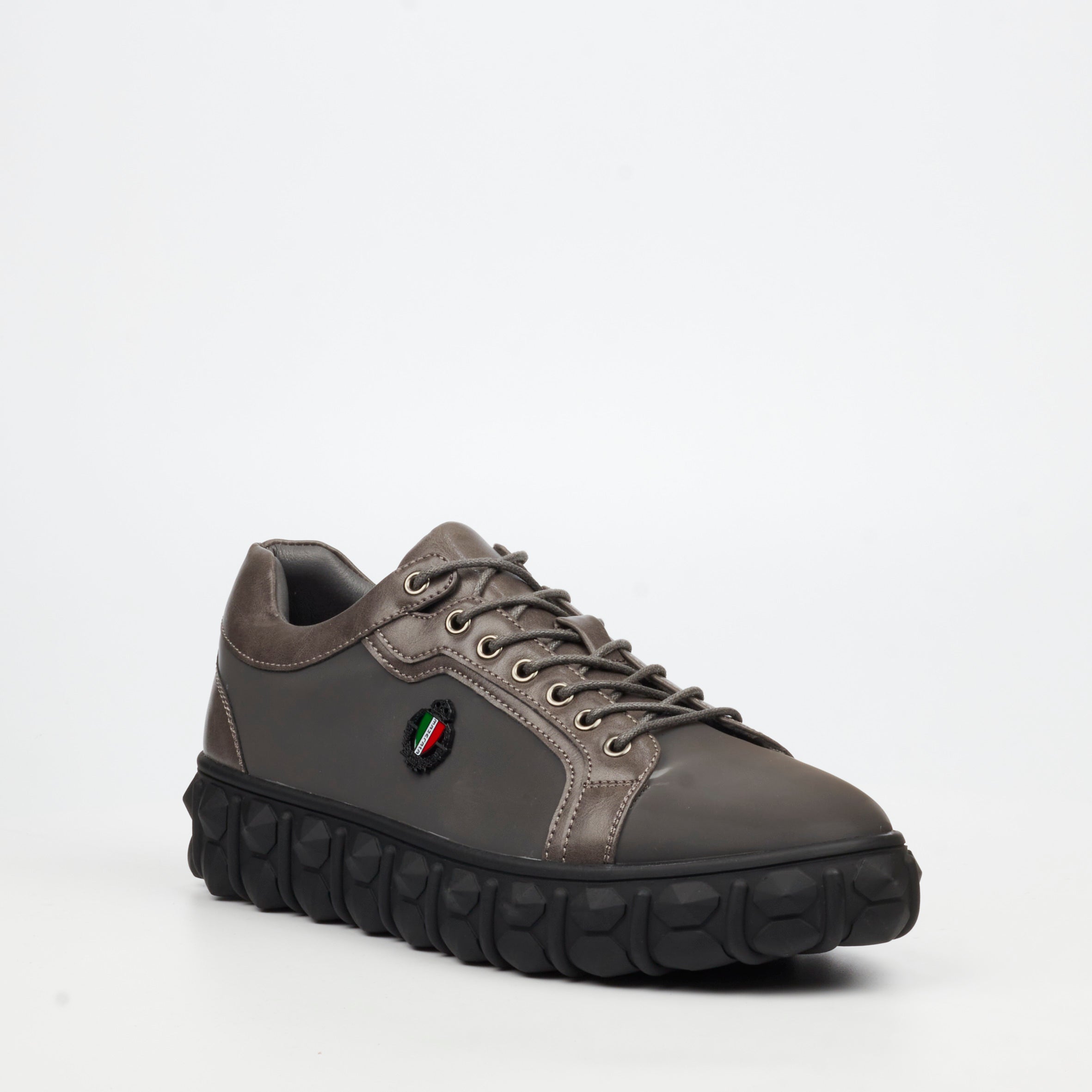 Mazerata Pigale 33 Silk Sneaker - Grey footwear Mazerata