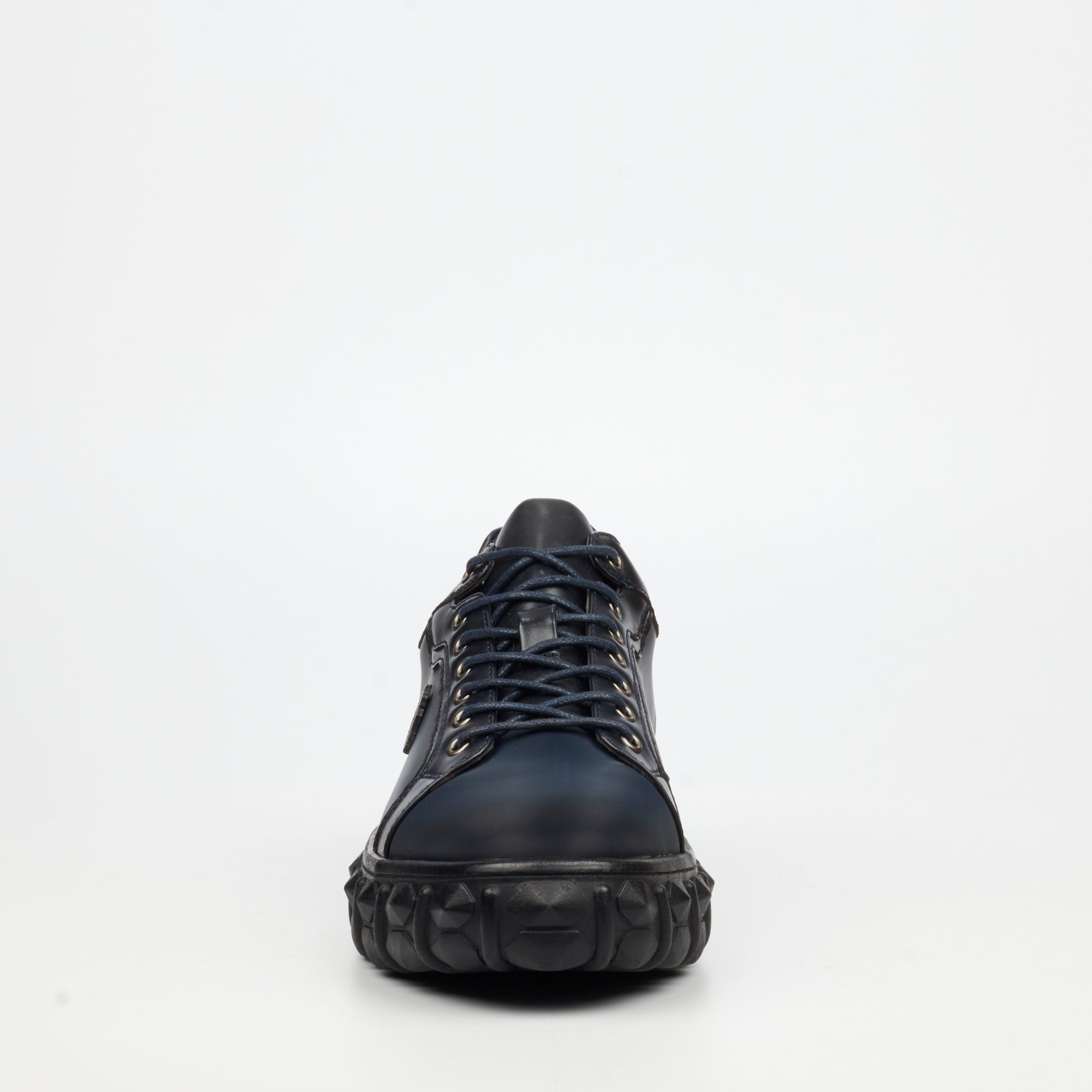 Mazerata Pigale 33 Silk Sneaker - Navy footwear Mazerata