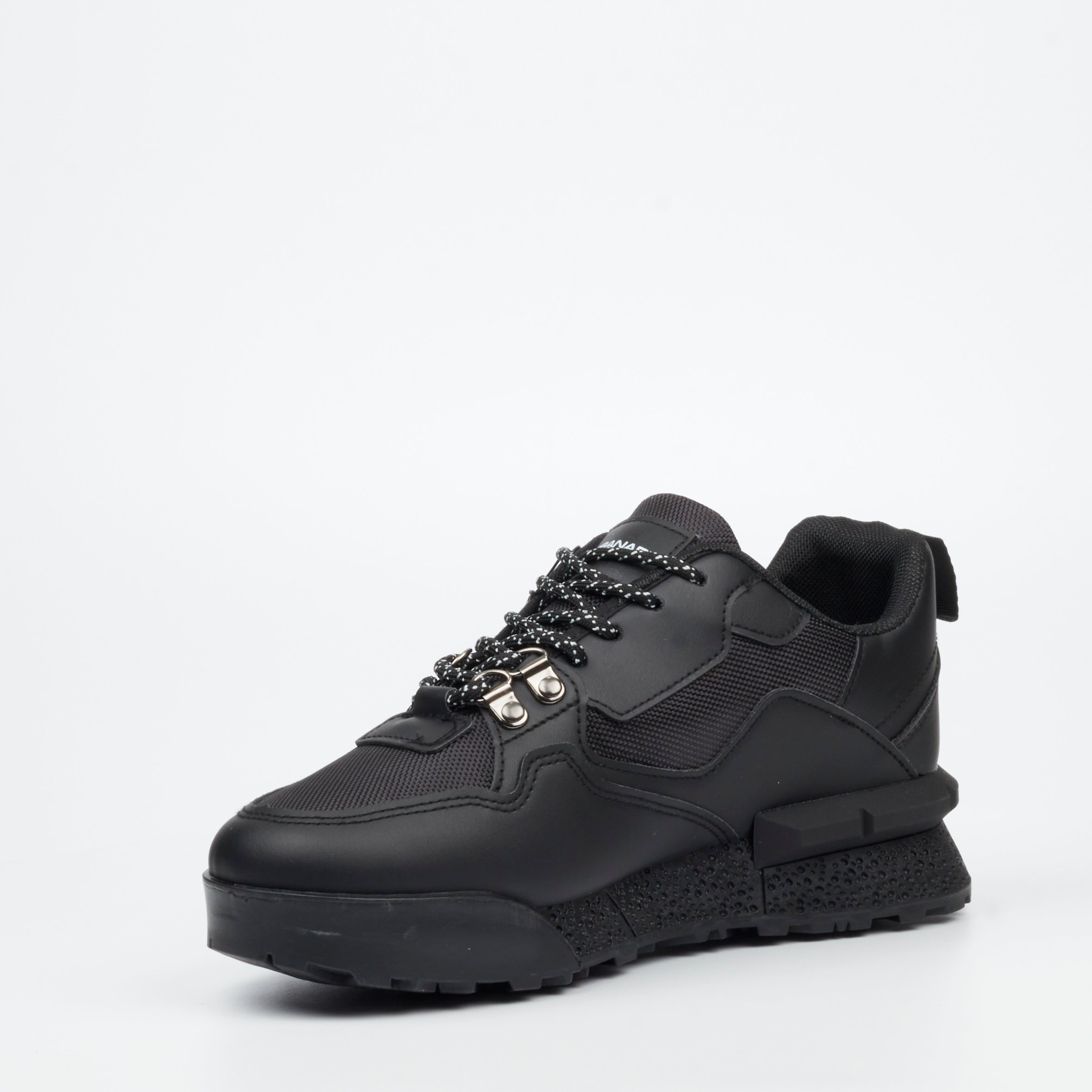 Urbanart Play 1 Print Sneaker - Black footwear Urbanart