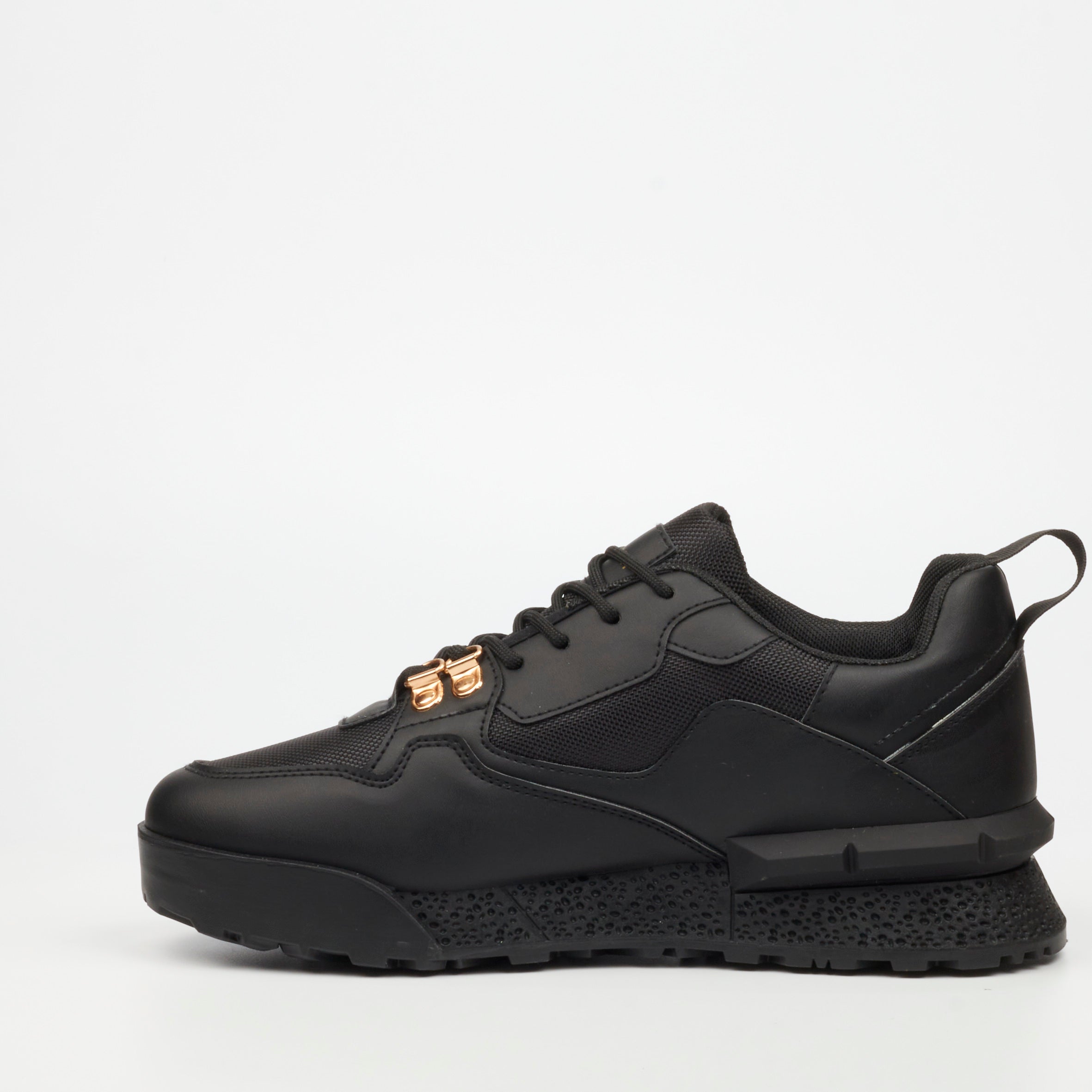 Urbanart Play 1 Print Sneaker - Gold Black footwear Urbanart