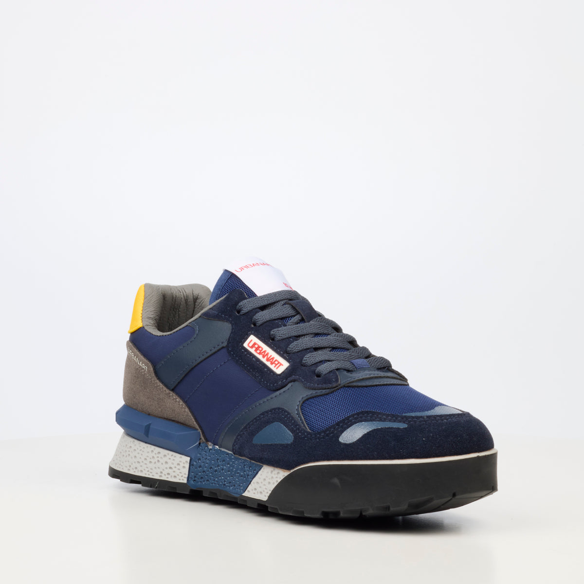 Urbanart Play 37 Nylon / Faux Suede Sneaker - Navy
