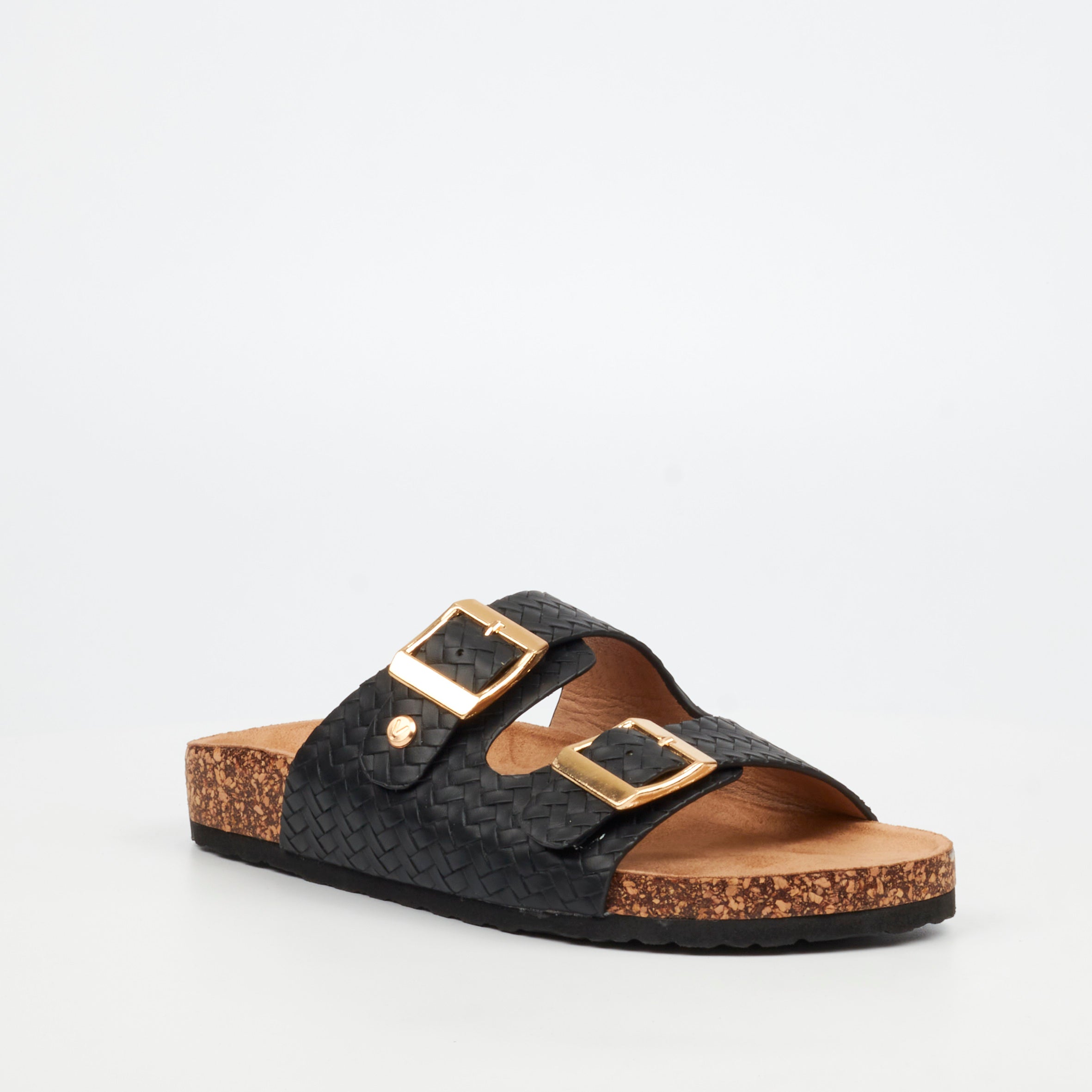 Viabeach Qork 16 Sandal - Black footwear Viabeach