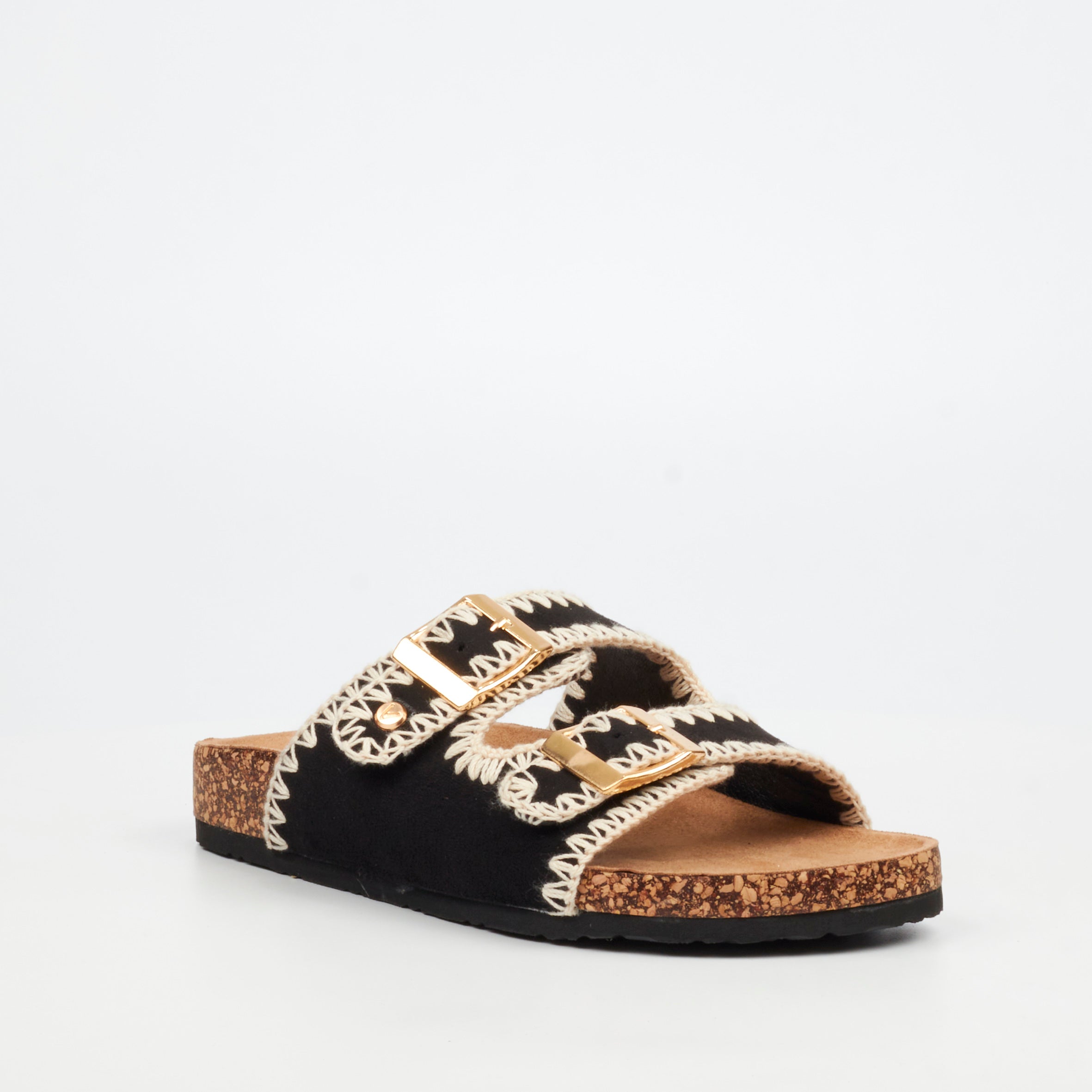 Viabeach Qork 17 Sandal - Black footwear Viabeach
