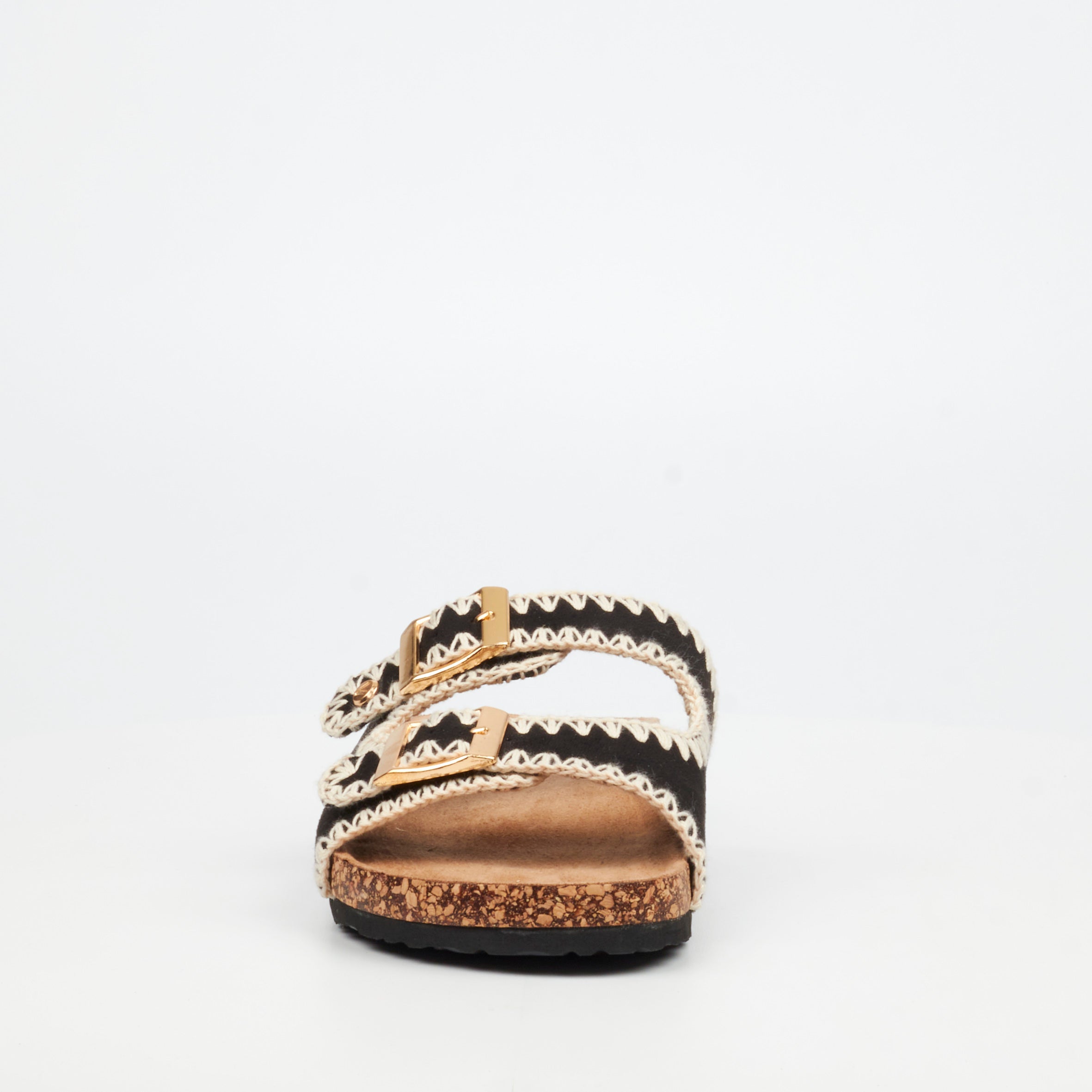 Viabeach Qork 17 Sandal - Black footwear Viabeach