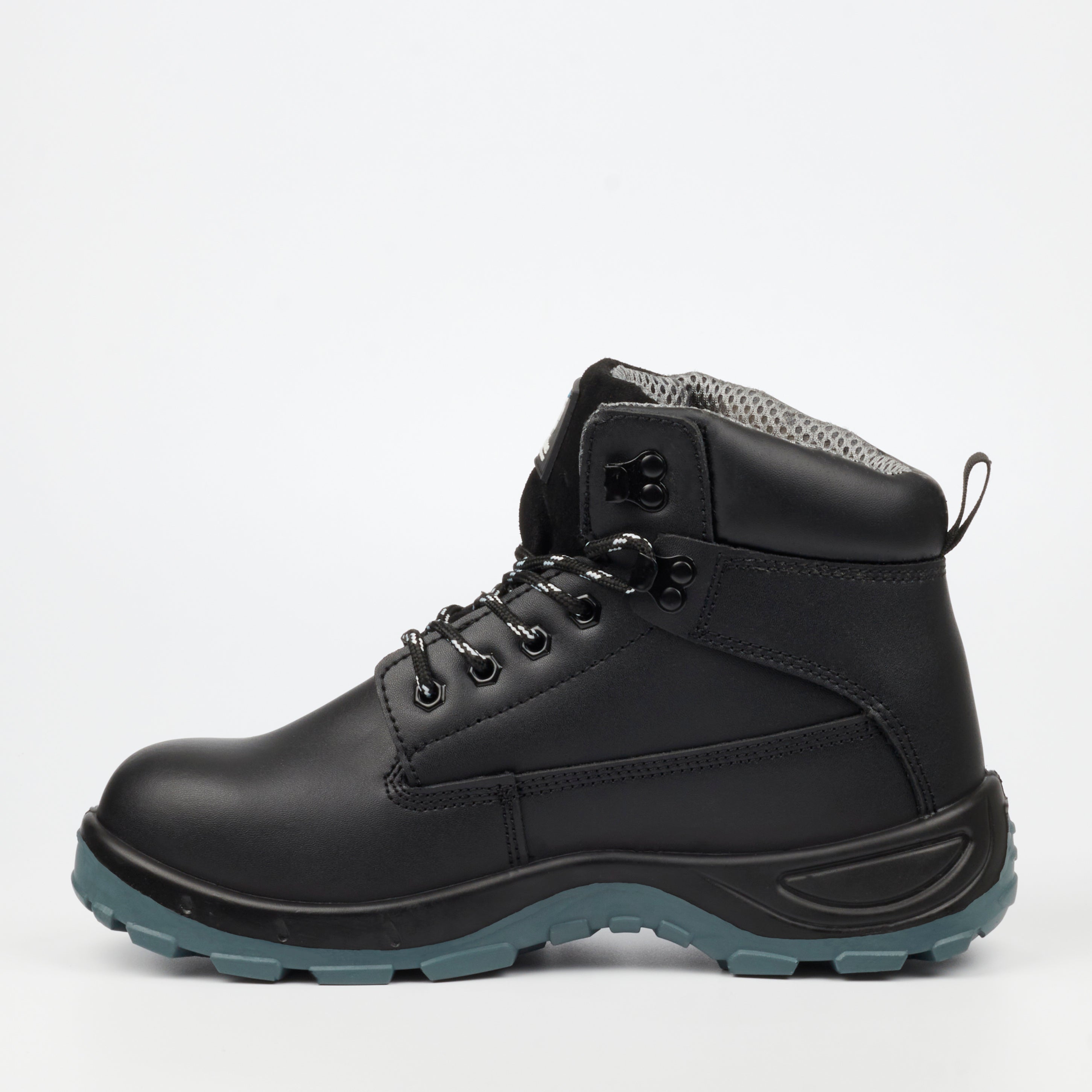 Grittgear Quartz S1P Leather Safety Boot - Black safety Grittgear