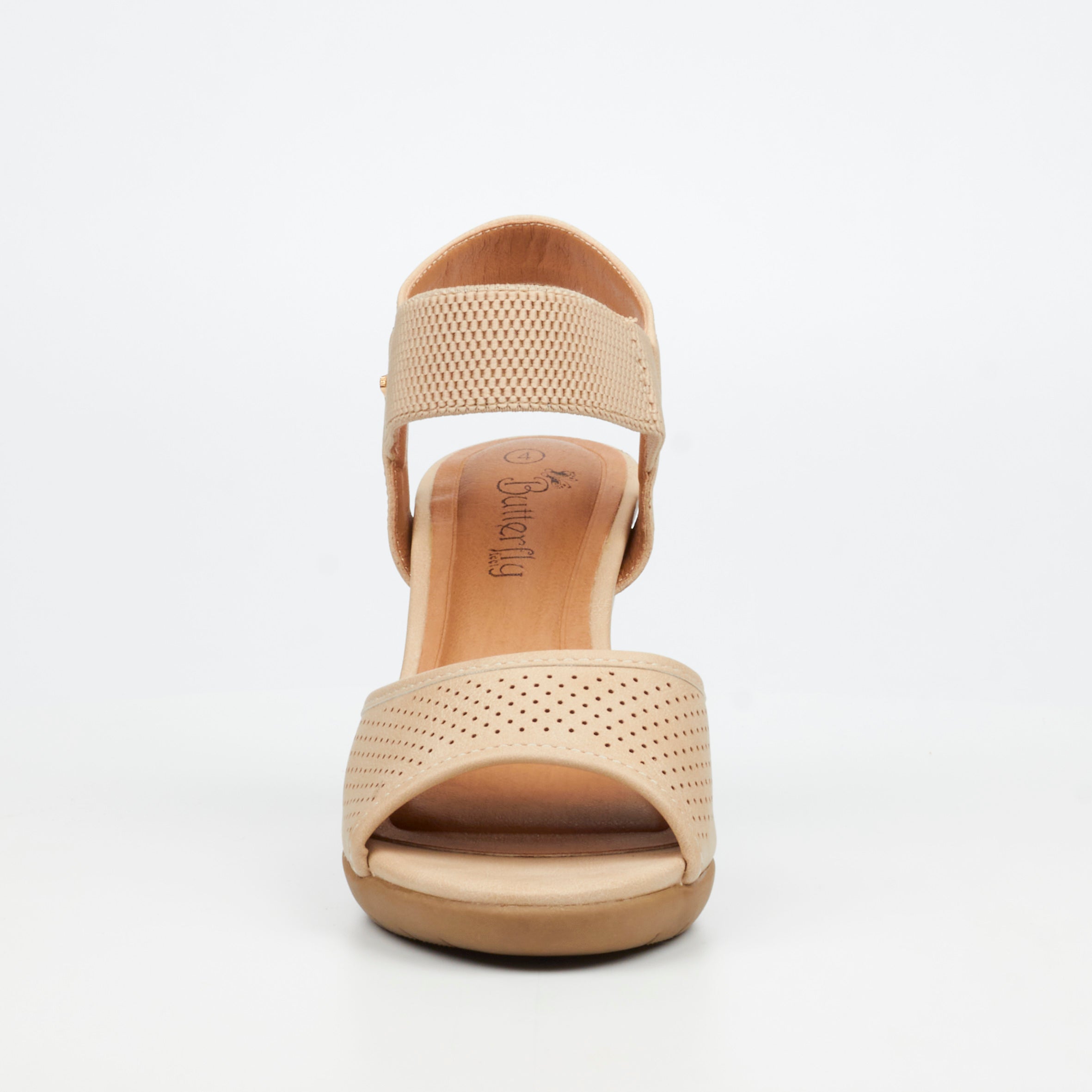 Butterfly Feet Raina 2 Heel - Beige footwear Butterfly Feet