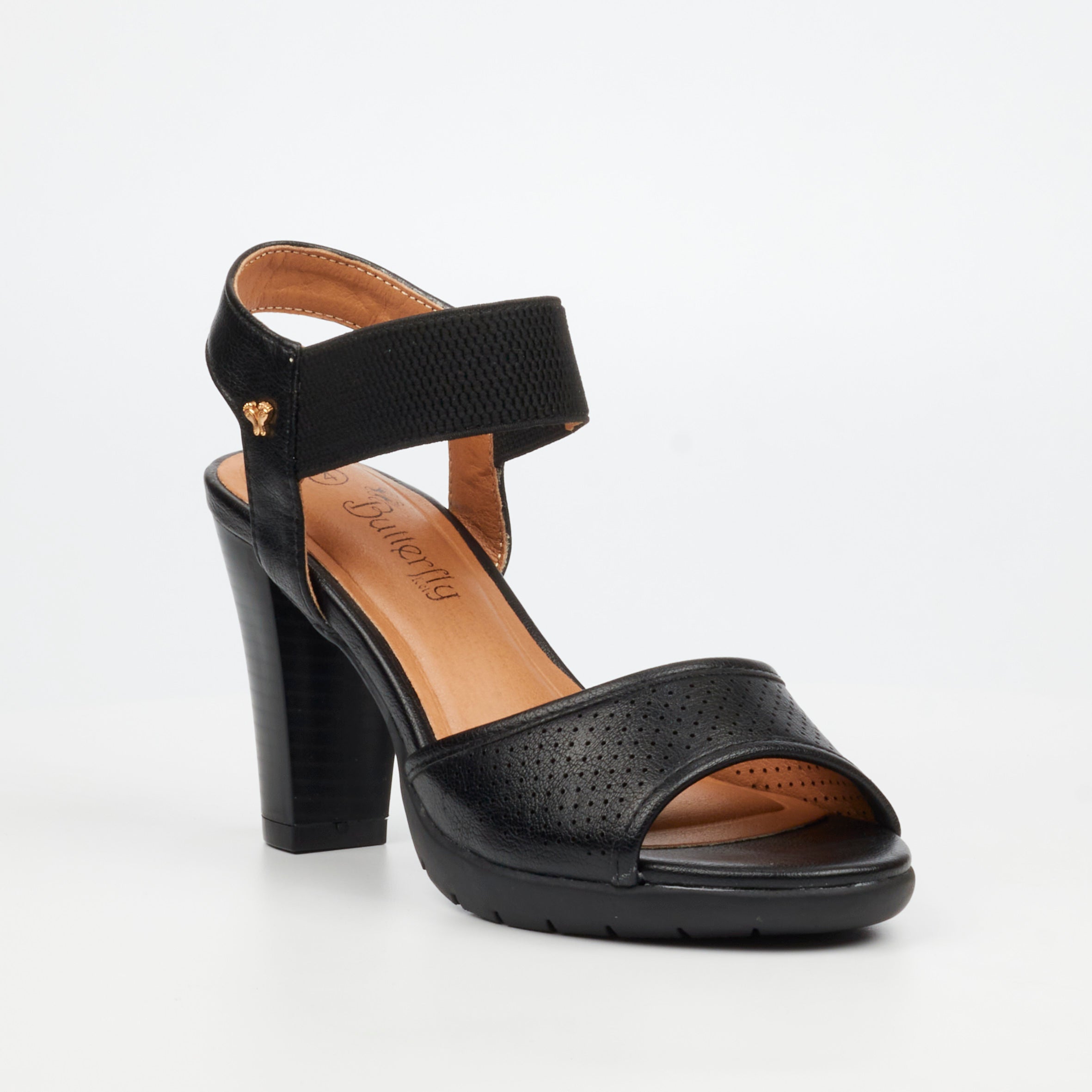 Butterfly Feet Raina 2 Heel - Black footwear Butterfly Feet